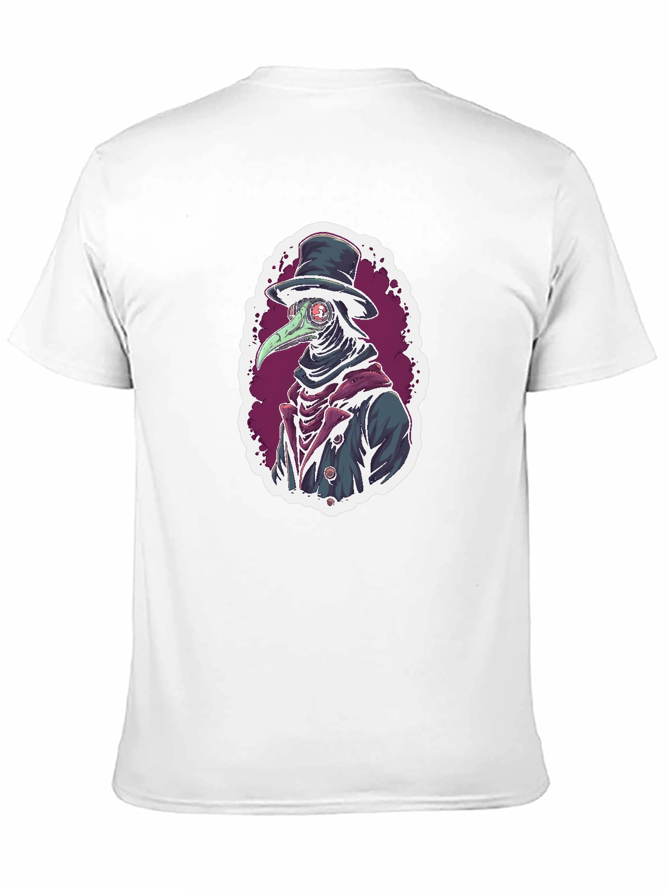 Plague Doctor Graphic Tee - Unique Design