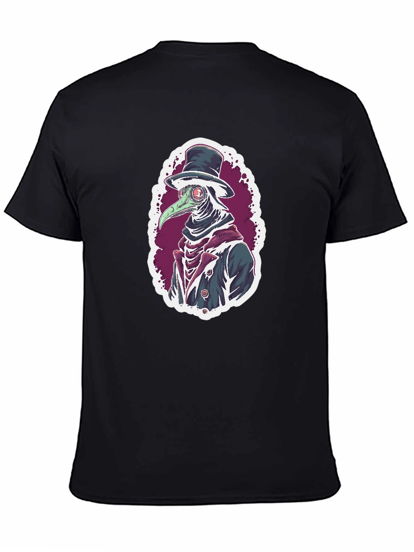 Plague Doctor Graphic Tee - Unique Design