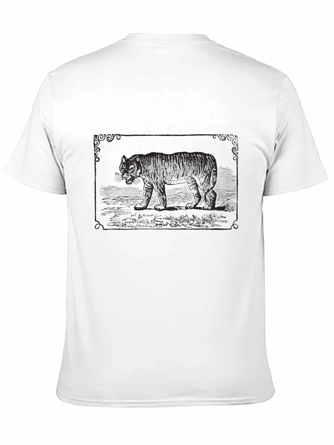 Tiger Graphic Tee - Black