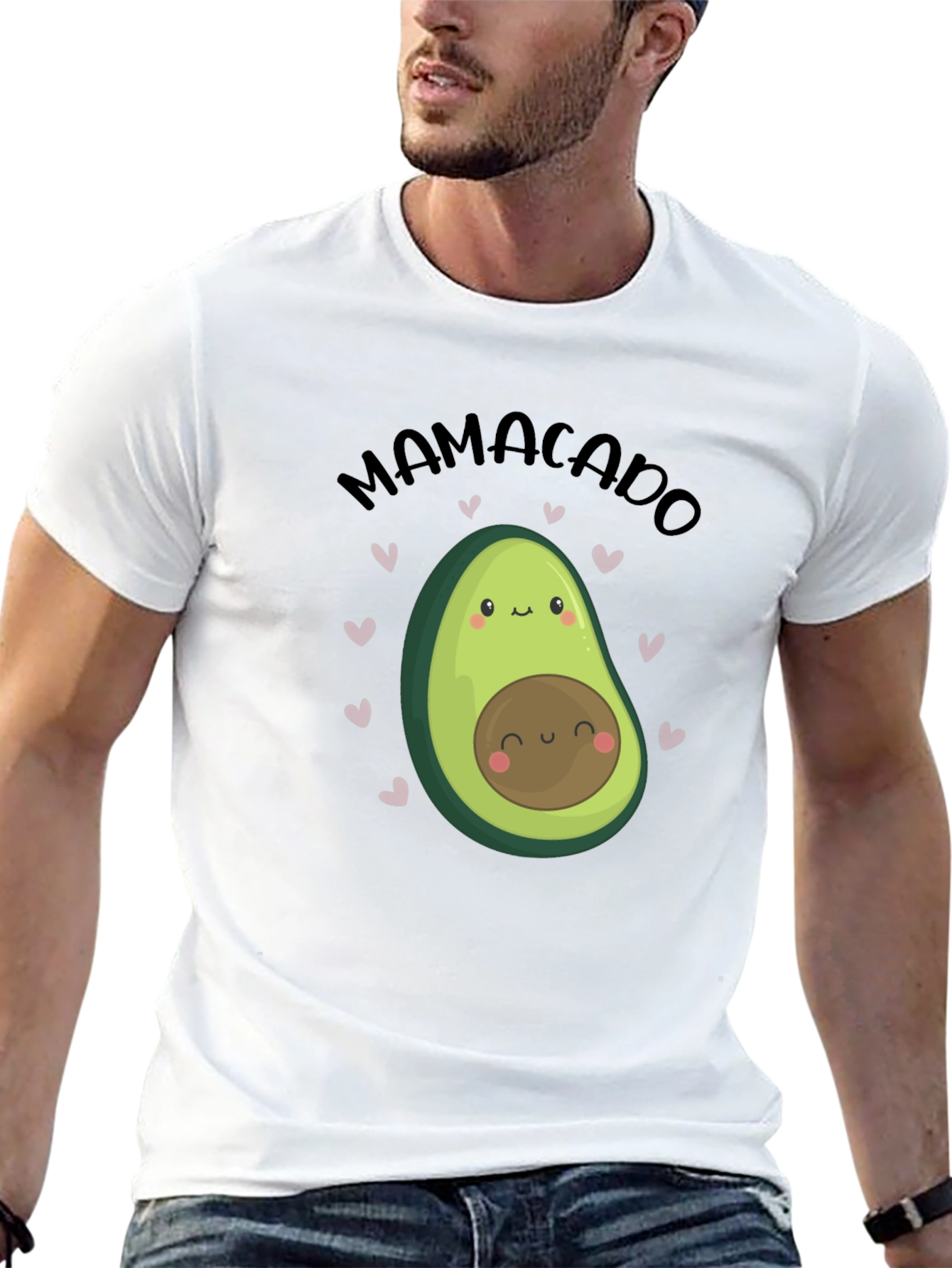 Mamacado Avocado Mother & Baby Graphic T-Shirt