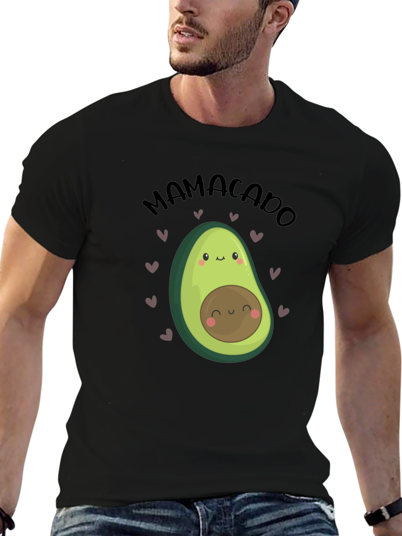Mamacado Avocado Mother & Baby Graphic T-Shirt