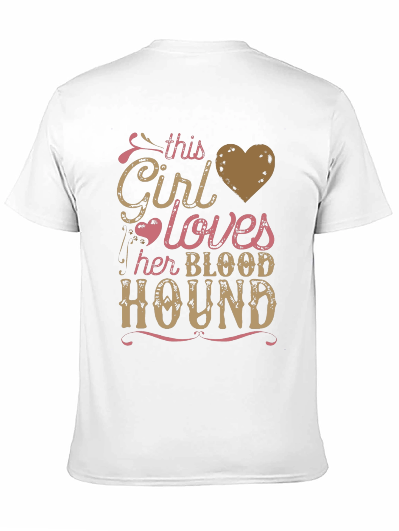 Girl Loves Her Bloodhound T-Shirt