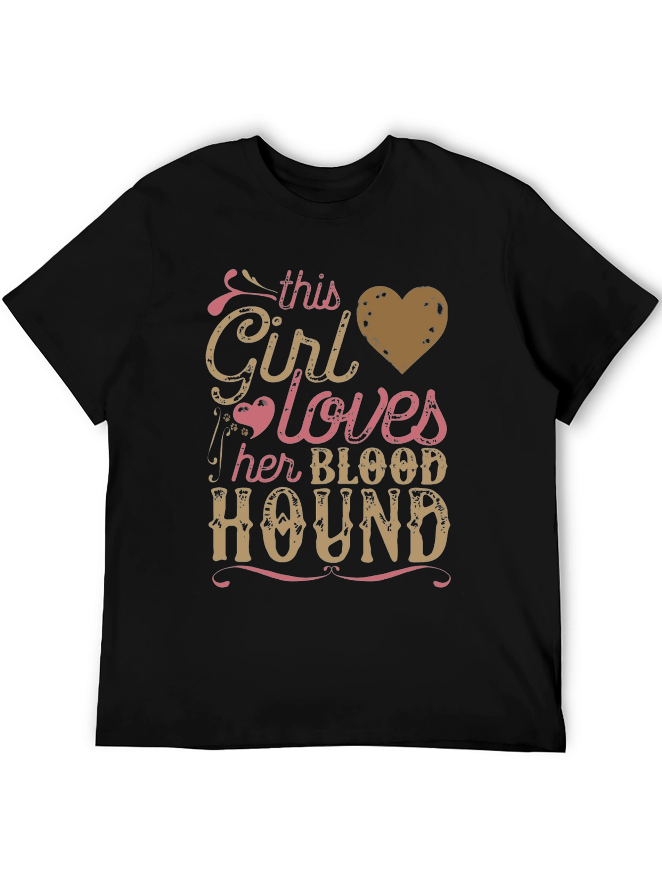 Girl Loves Her Bloodhound T-Shirt