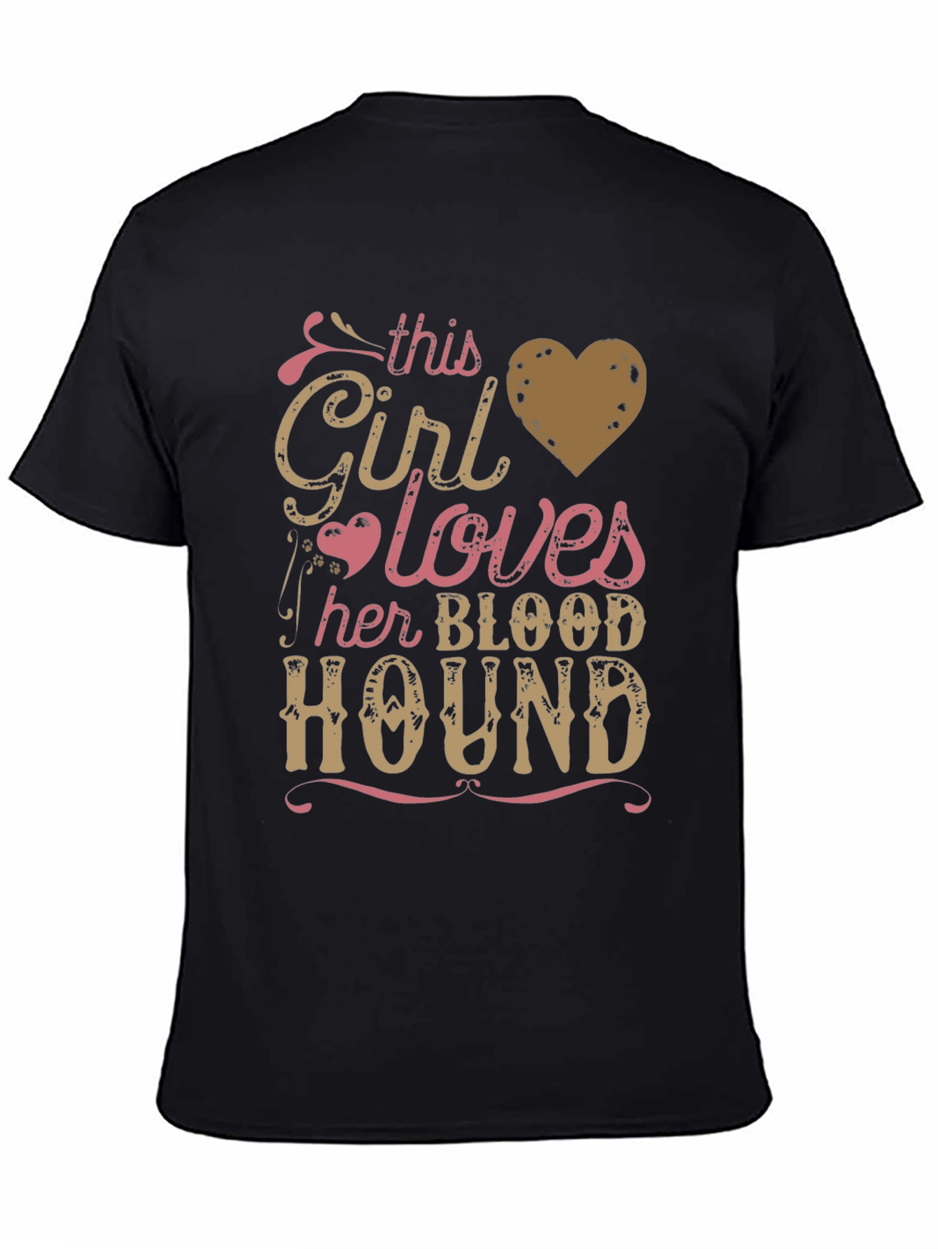 Girl Loves Her Bloodhound T-Shirt