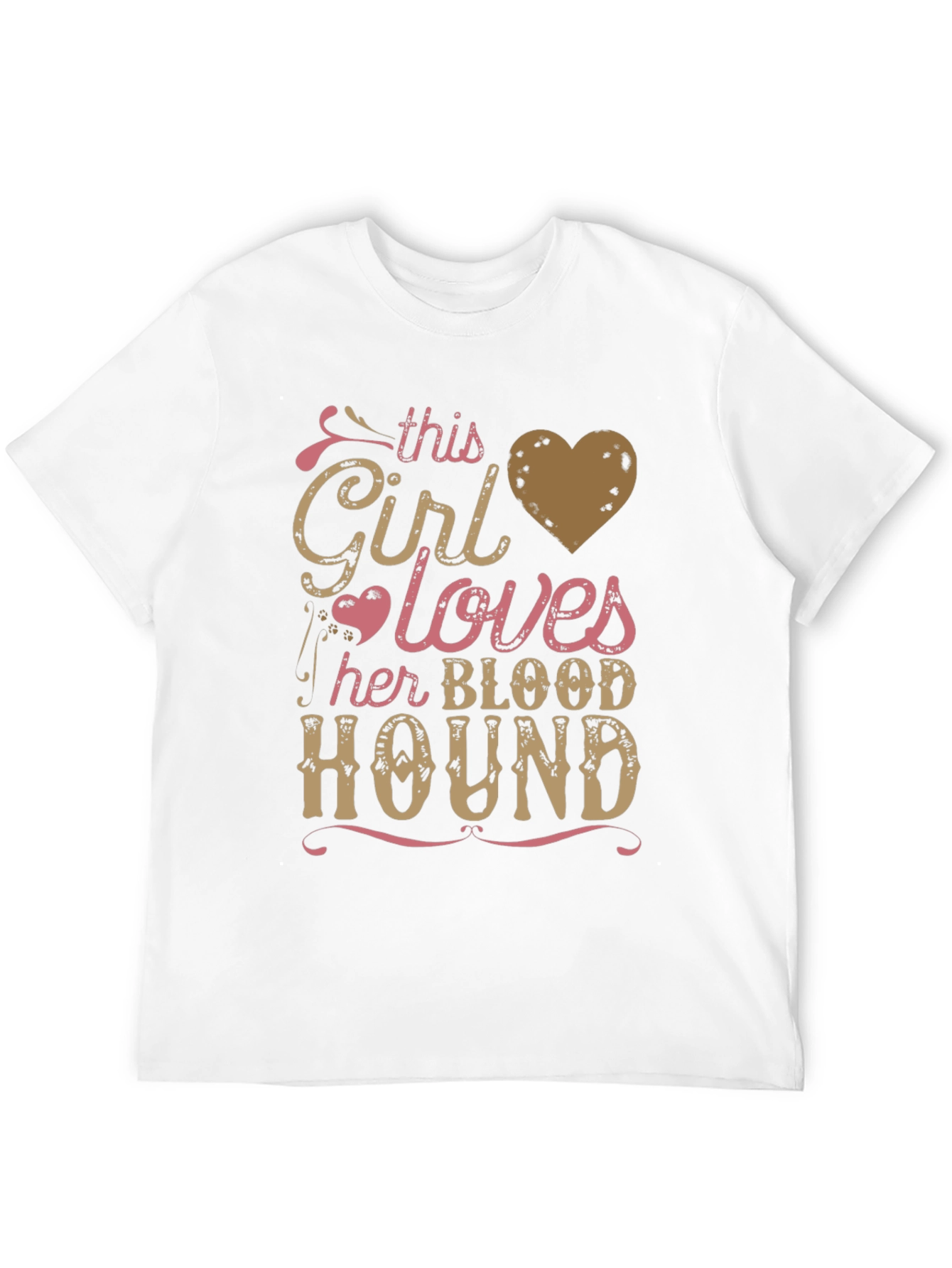 Girl Loves Her Bloodhound T-Shirt