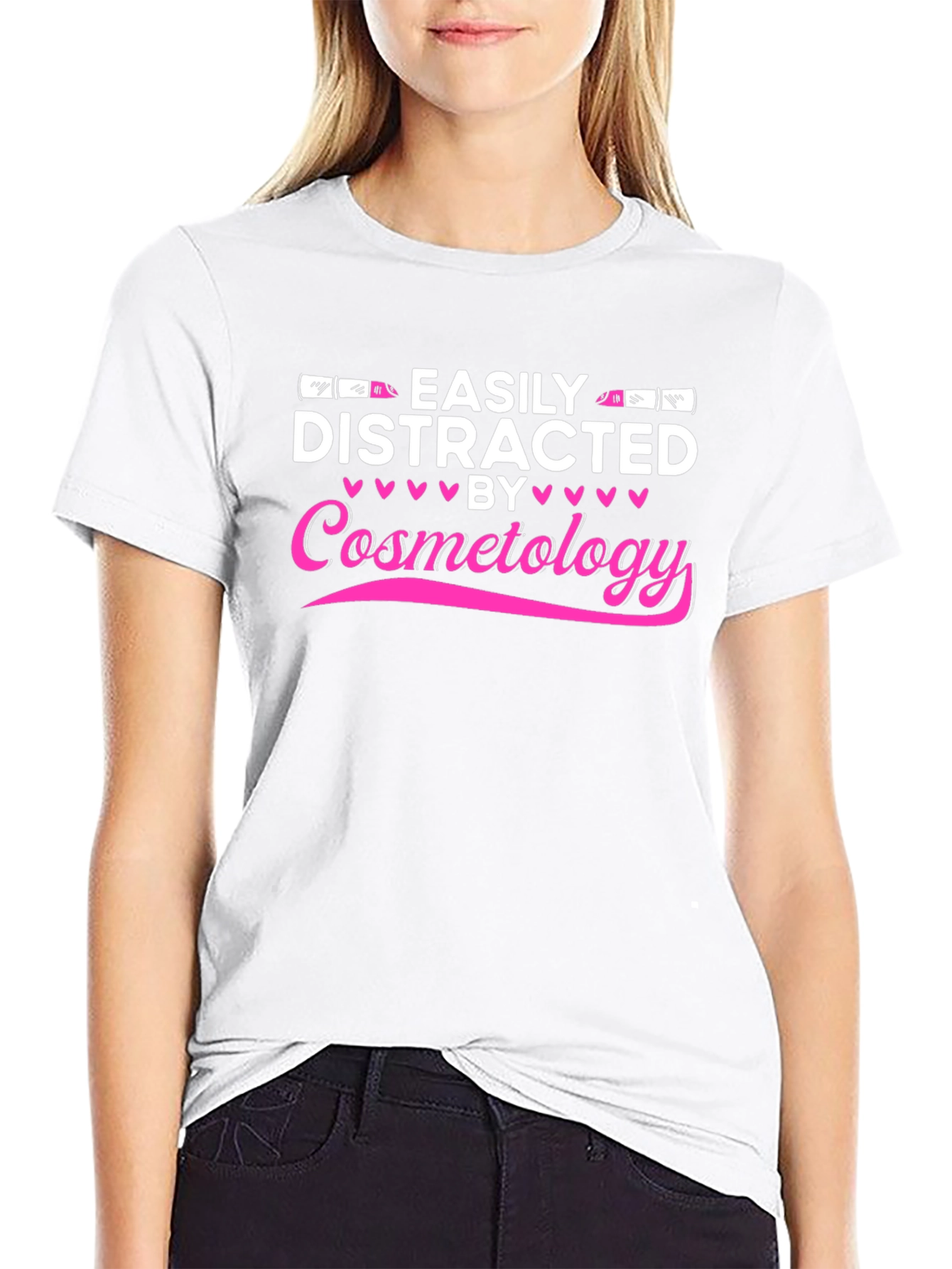 Easily Distracted By Cosmetology T-Shirt