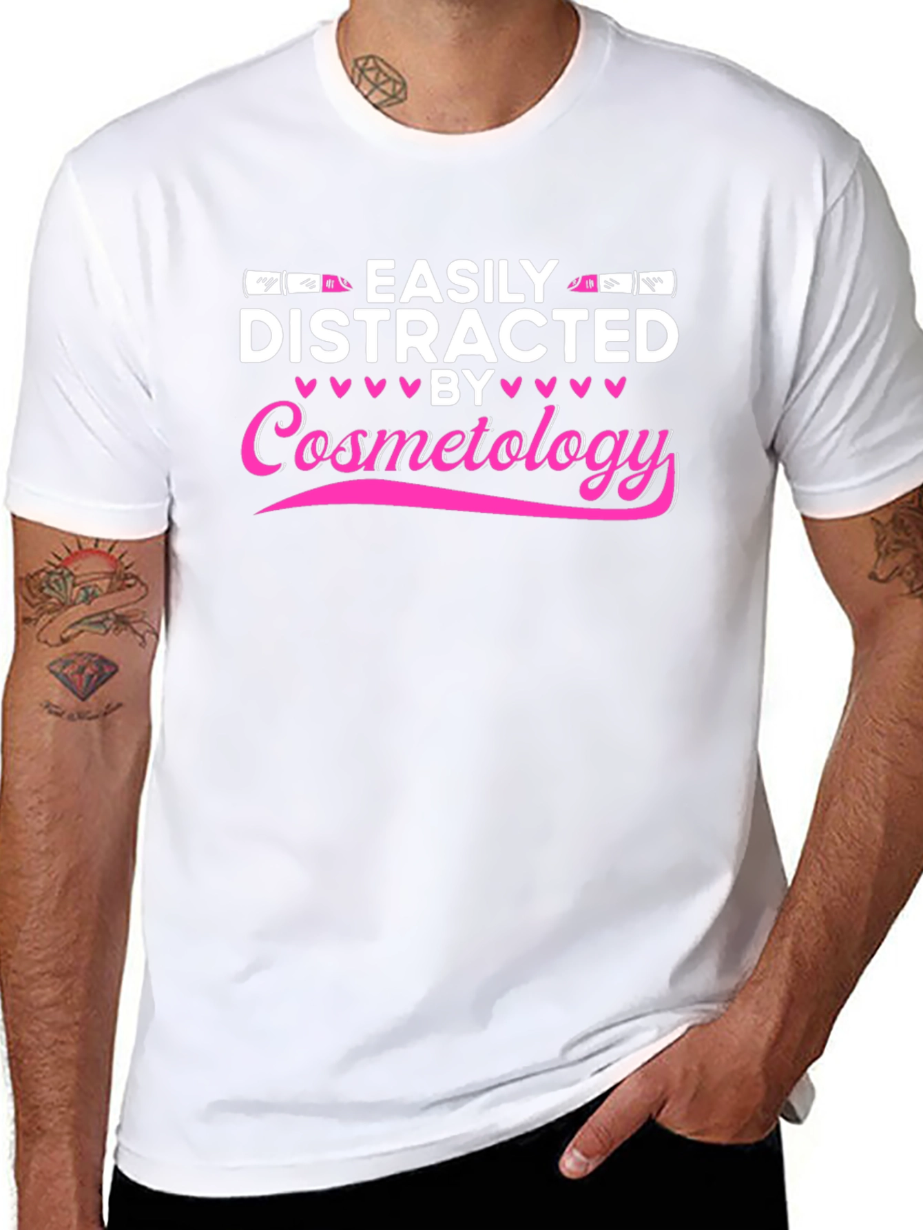 Easily Distracted By Cosmetology T-Shirt