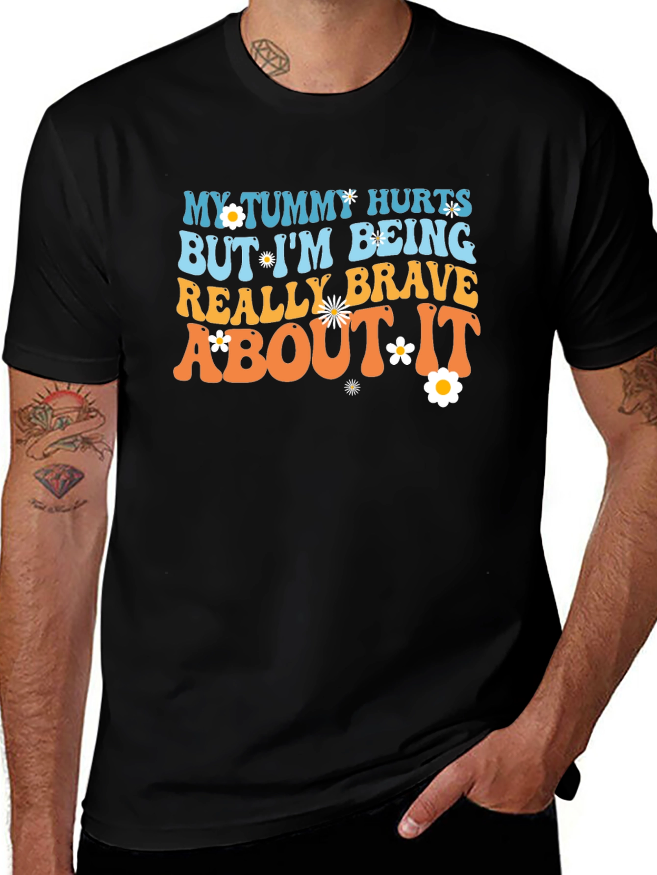My Tummy Hurts T-Shirt Funny Graphic Tee