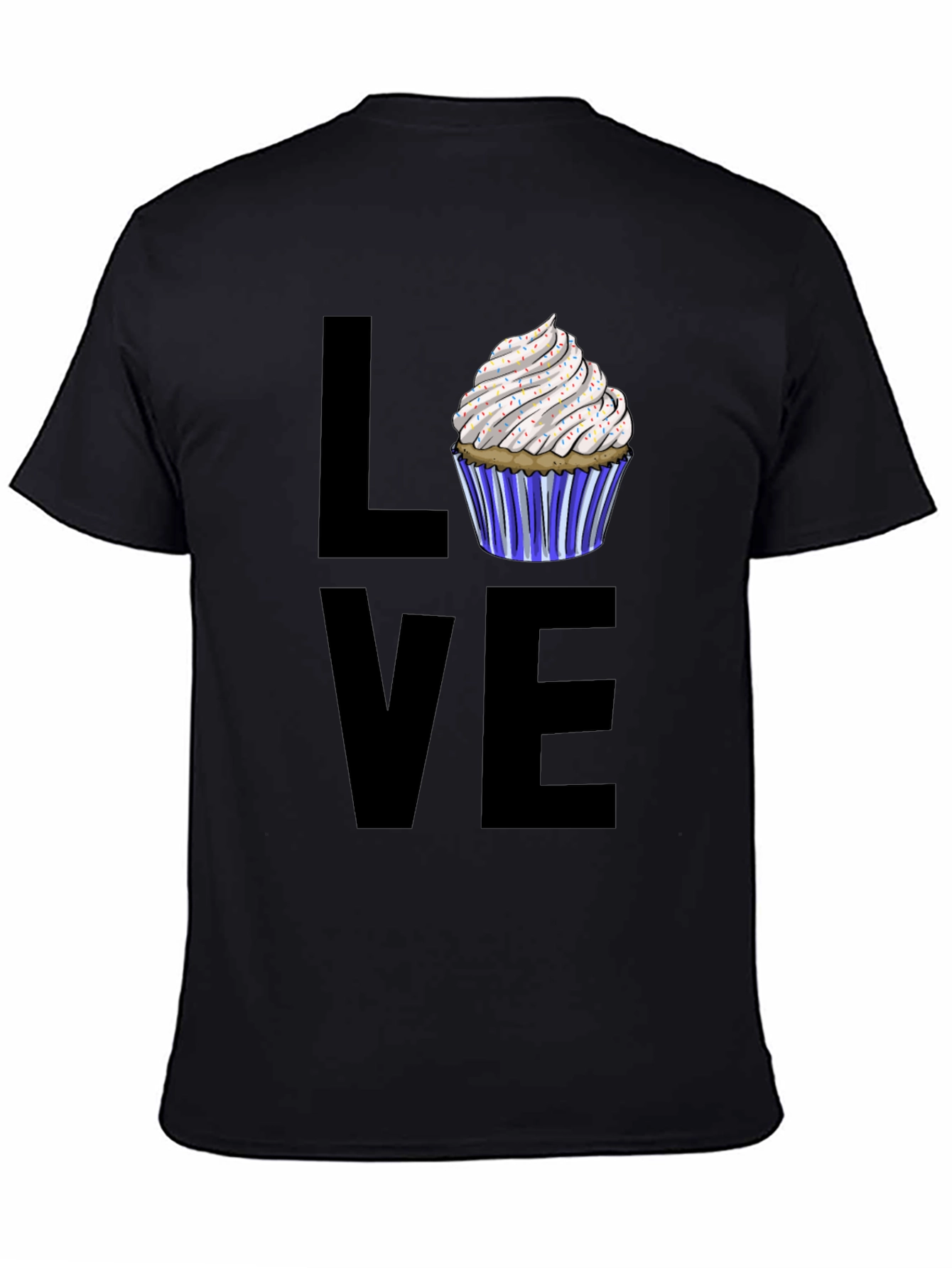 Love Cupcake Graphic Tee - Sweet Treat Shirt