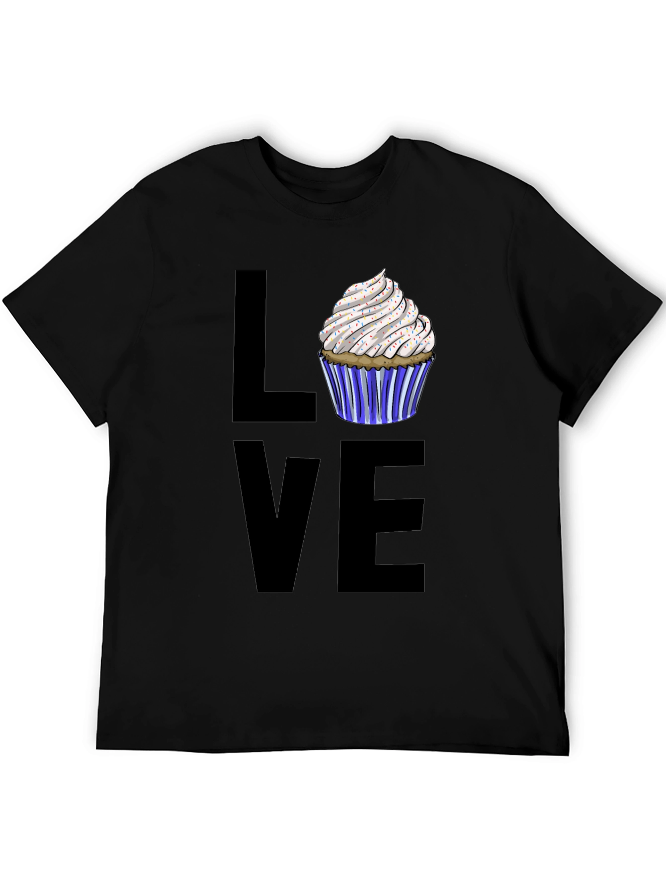 Love Cupcake Graphic Tee - Sweet Treat Shirt