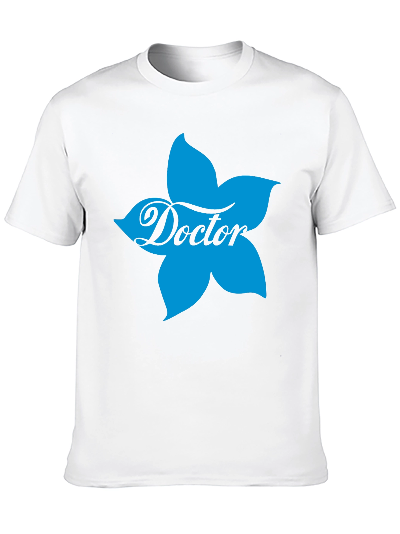 Doctor Flower Black T-Shirt