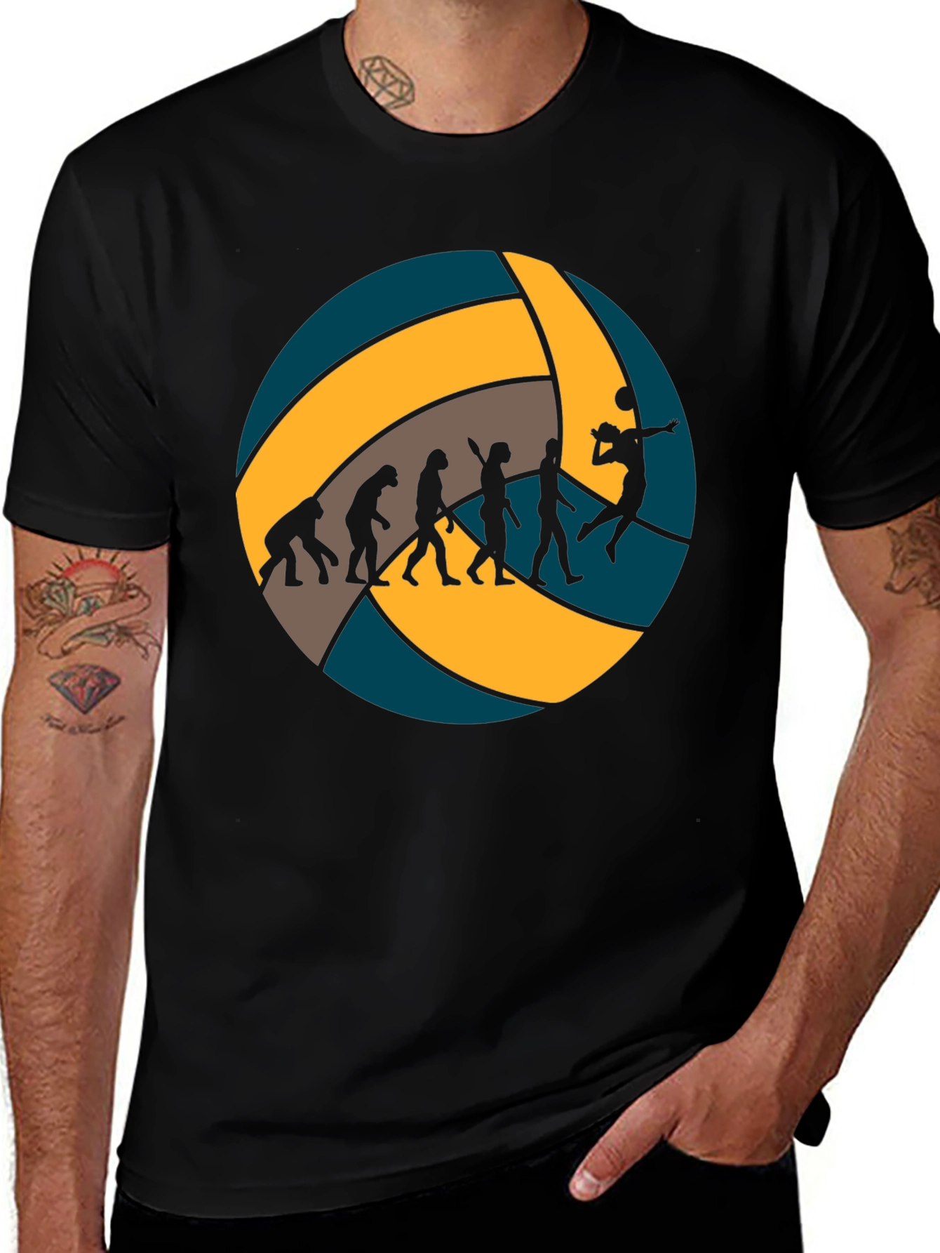 Volleyball Evolution T-Shirt