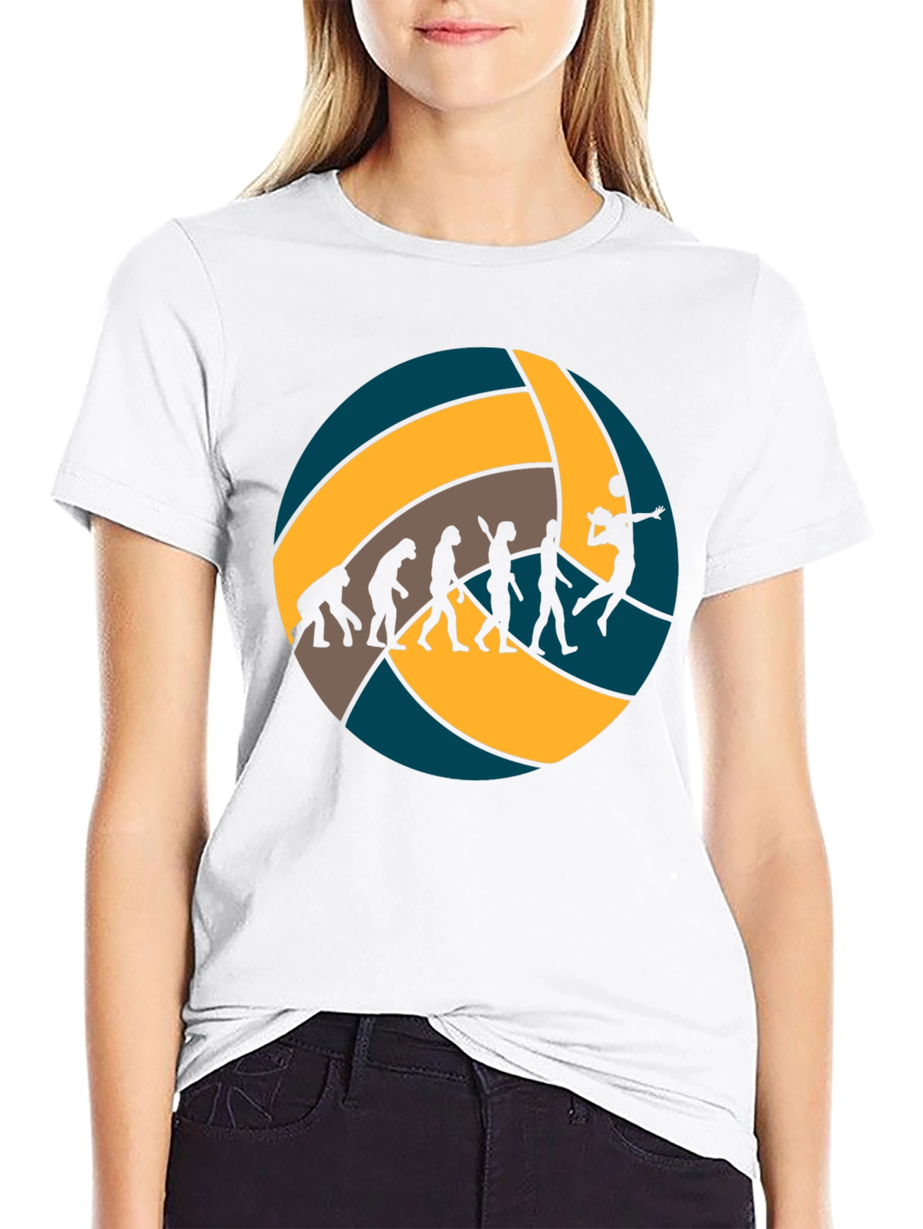 Volleyball Evolution T-Shirt