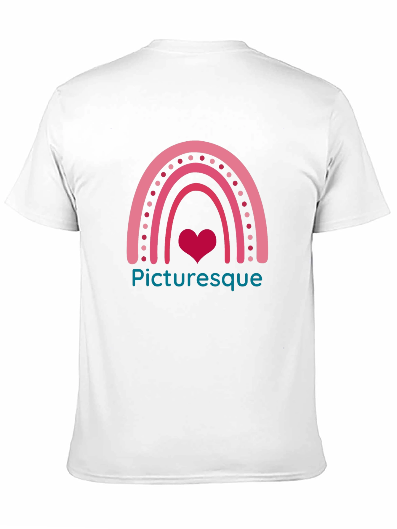 Picturesque Rainbow Heart T-Shirt