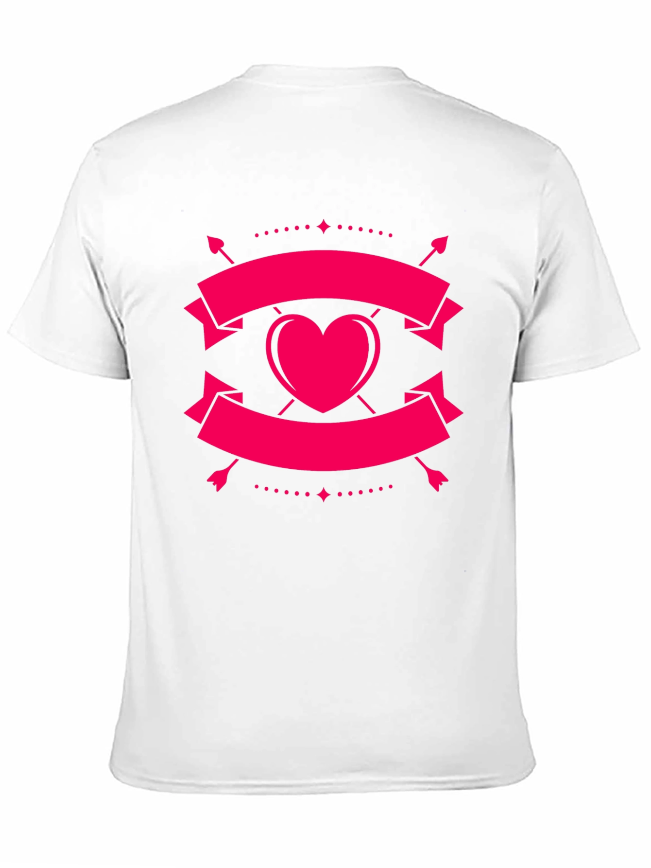 Heart & Arrow Black Graphic Tee