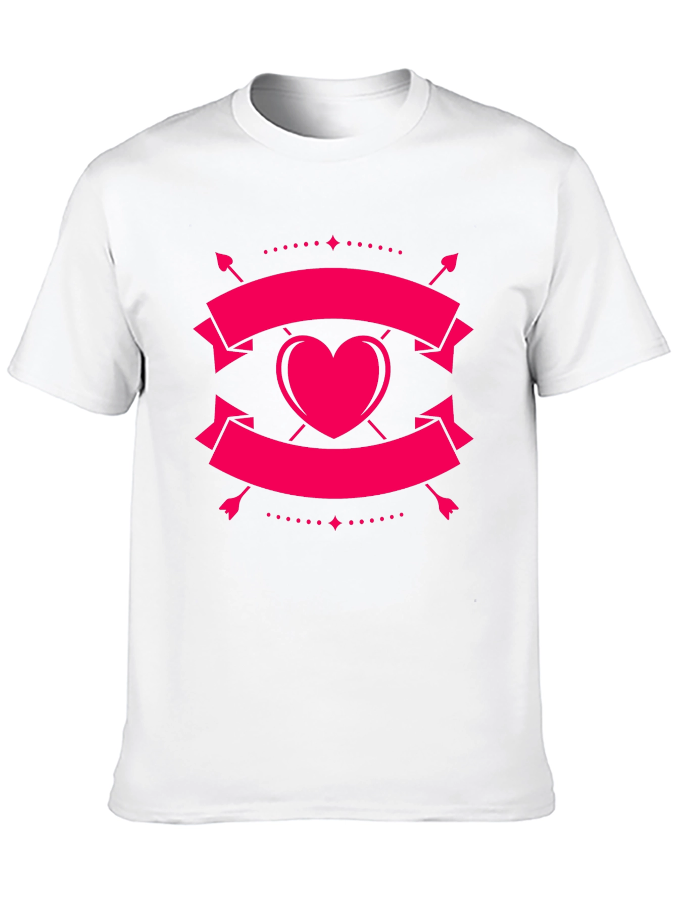 Heart & Arrow Black Graphic Tee