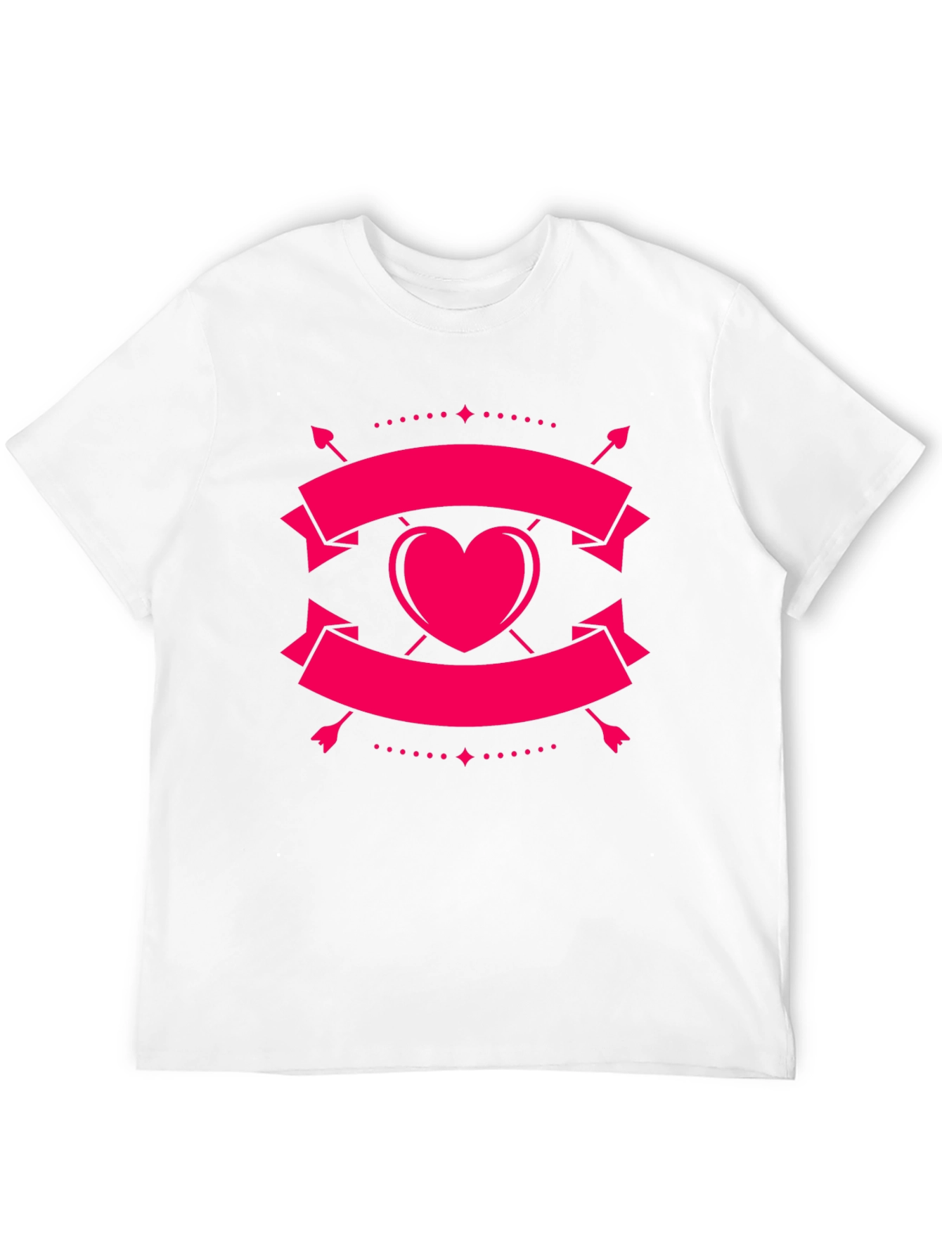 Heart & Arrow Black Graphic Tee