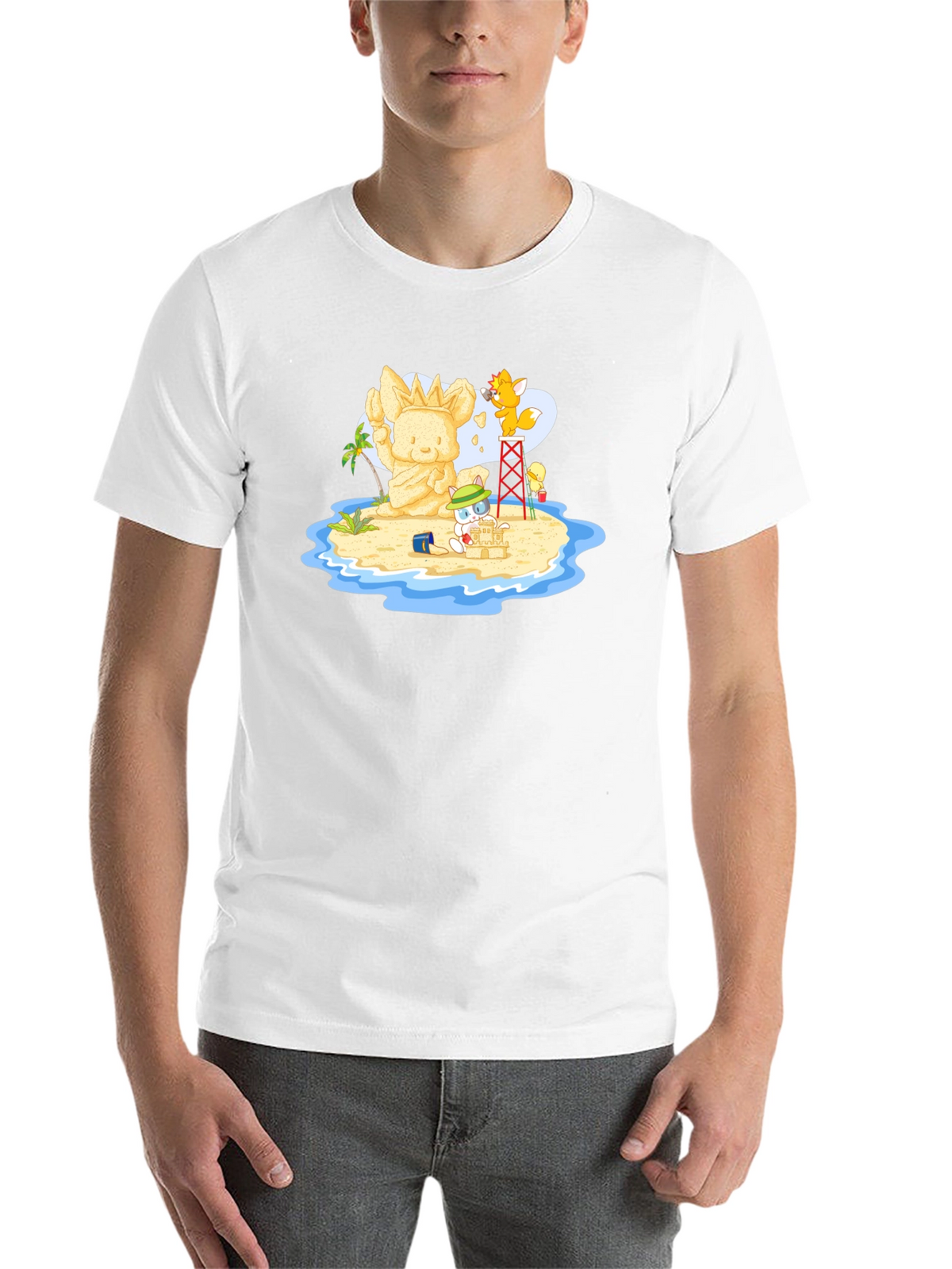 Island Adventure Black T-Shirt
