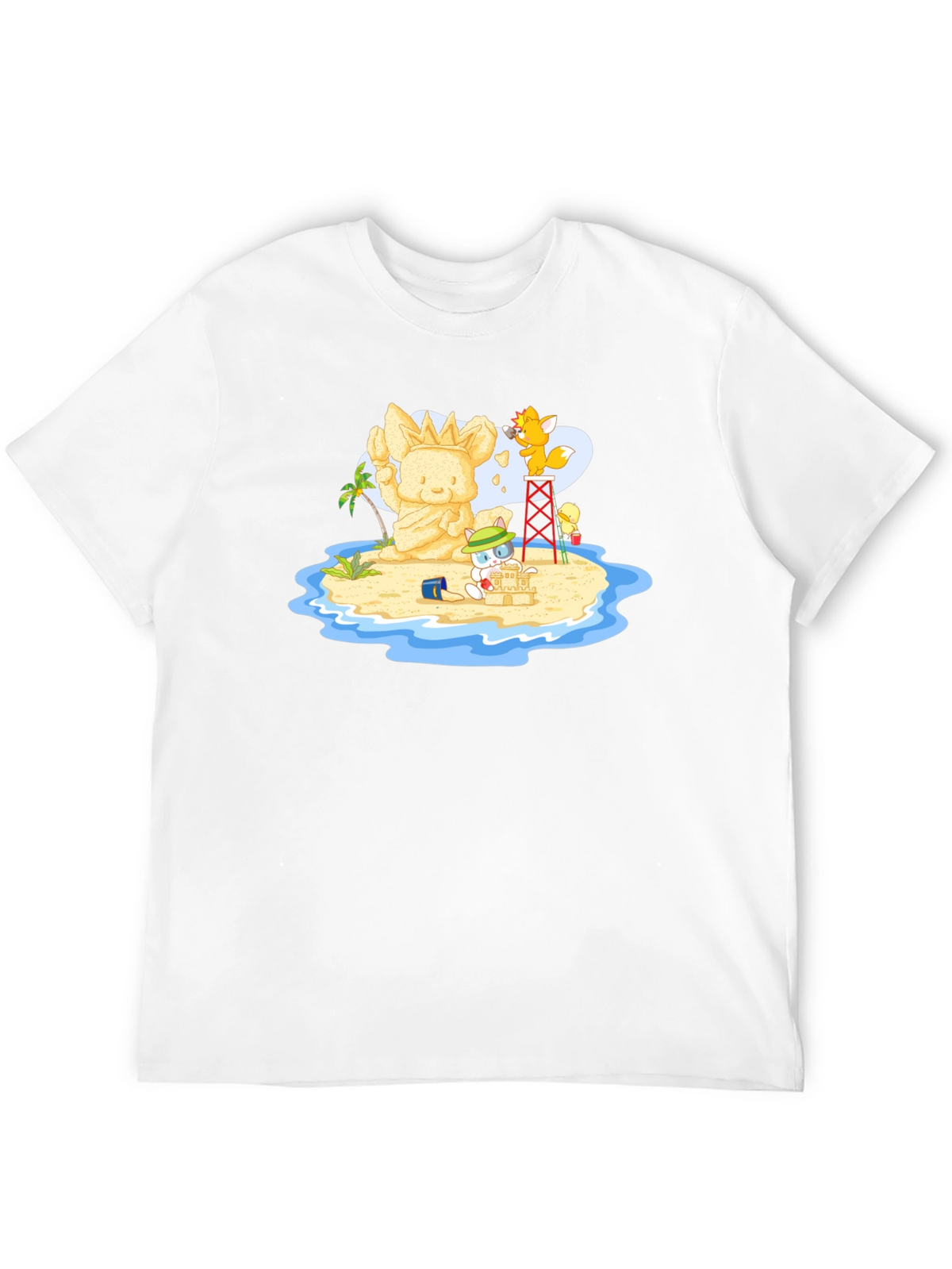 Island Adventure Black T-Shirt