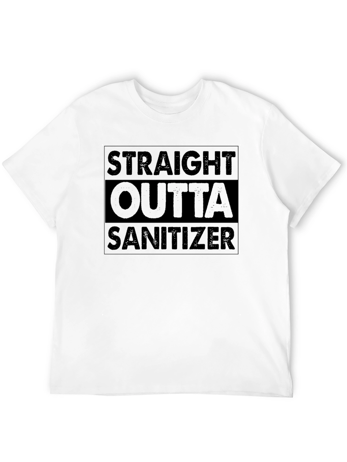 Straight Outta Sanitizer Novelty T-Shirt