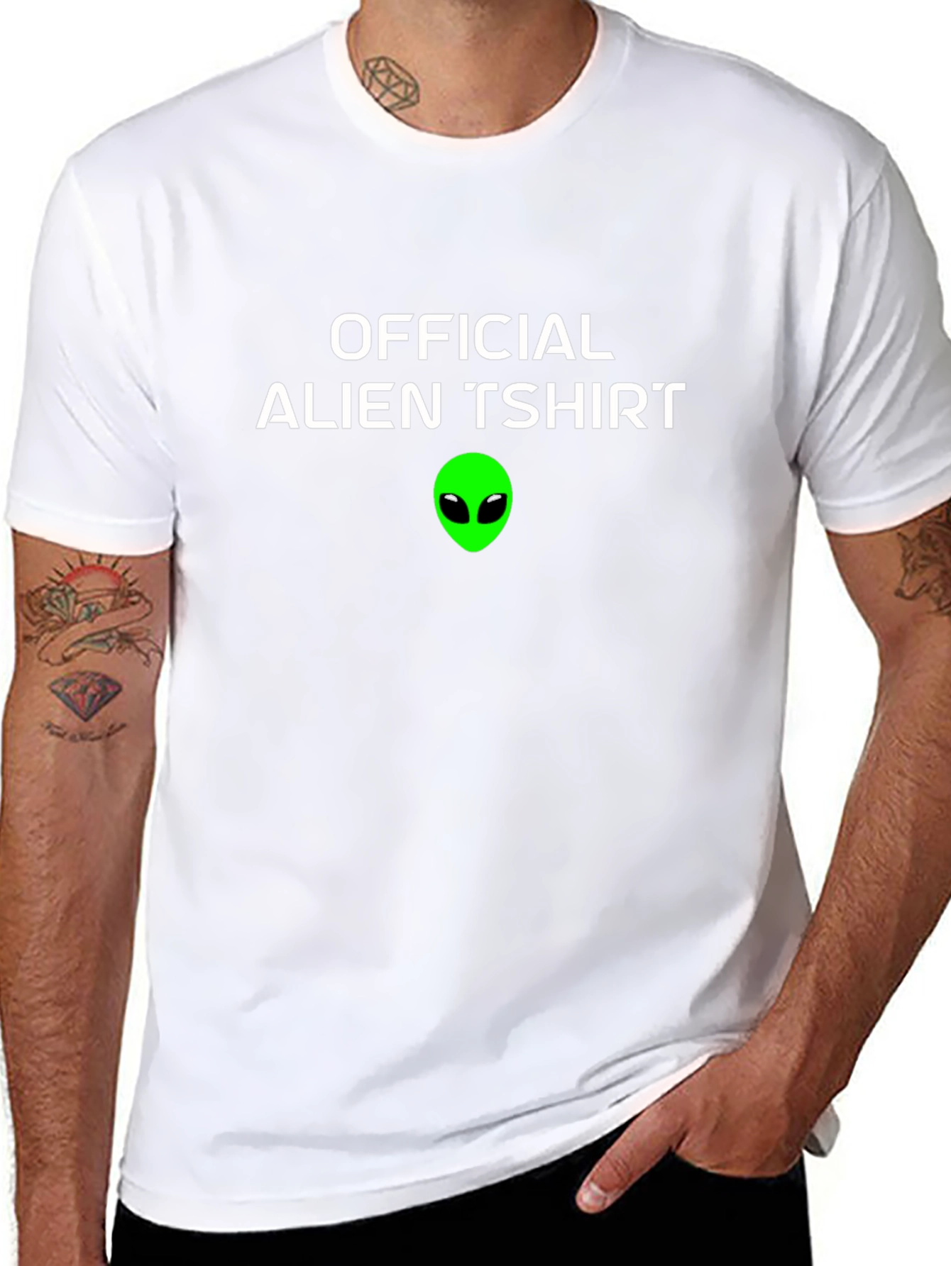 Official Alien T-Shirt - Trendy Graphic Tee