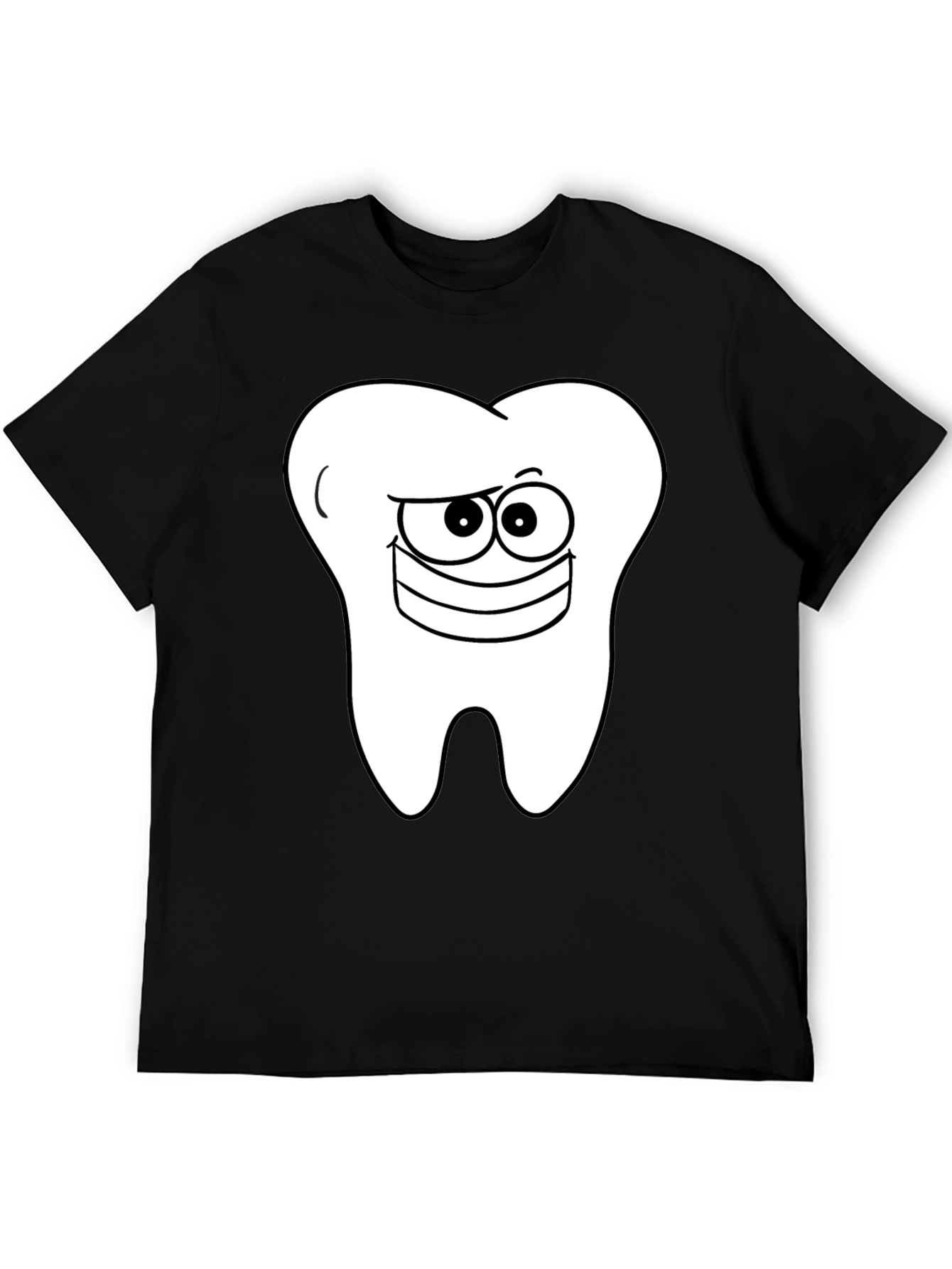 Funny Tooth Graphic T-Shirt - Dental Humor Tee