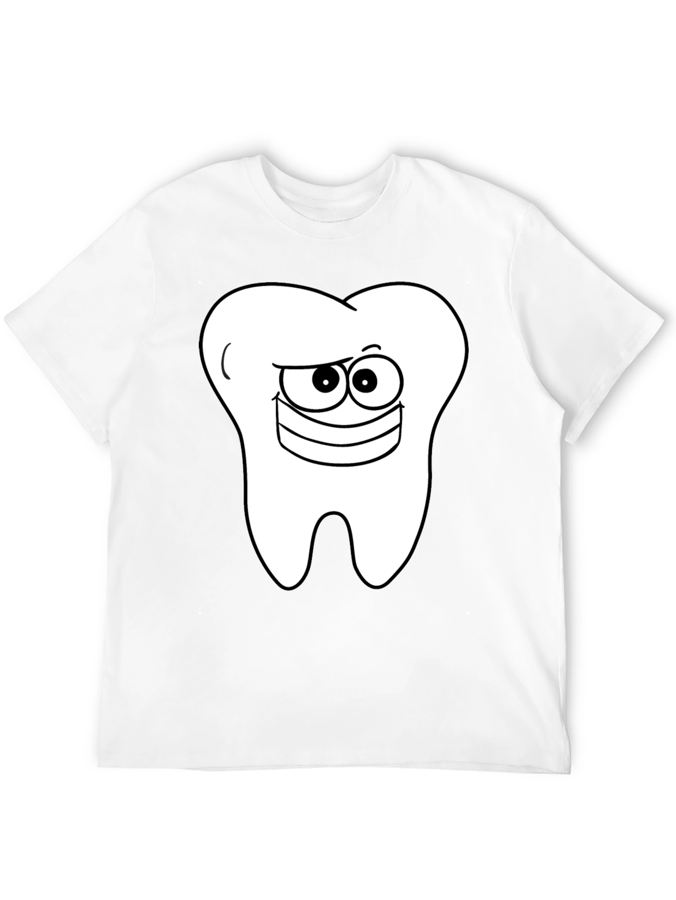 Funny Tooth Graphic T-Shirt - Dental Humor Tee