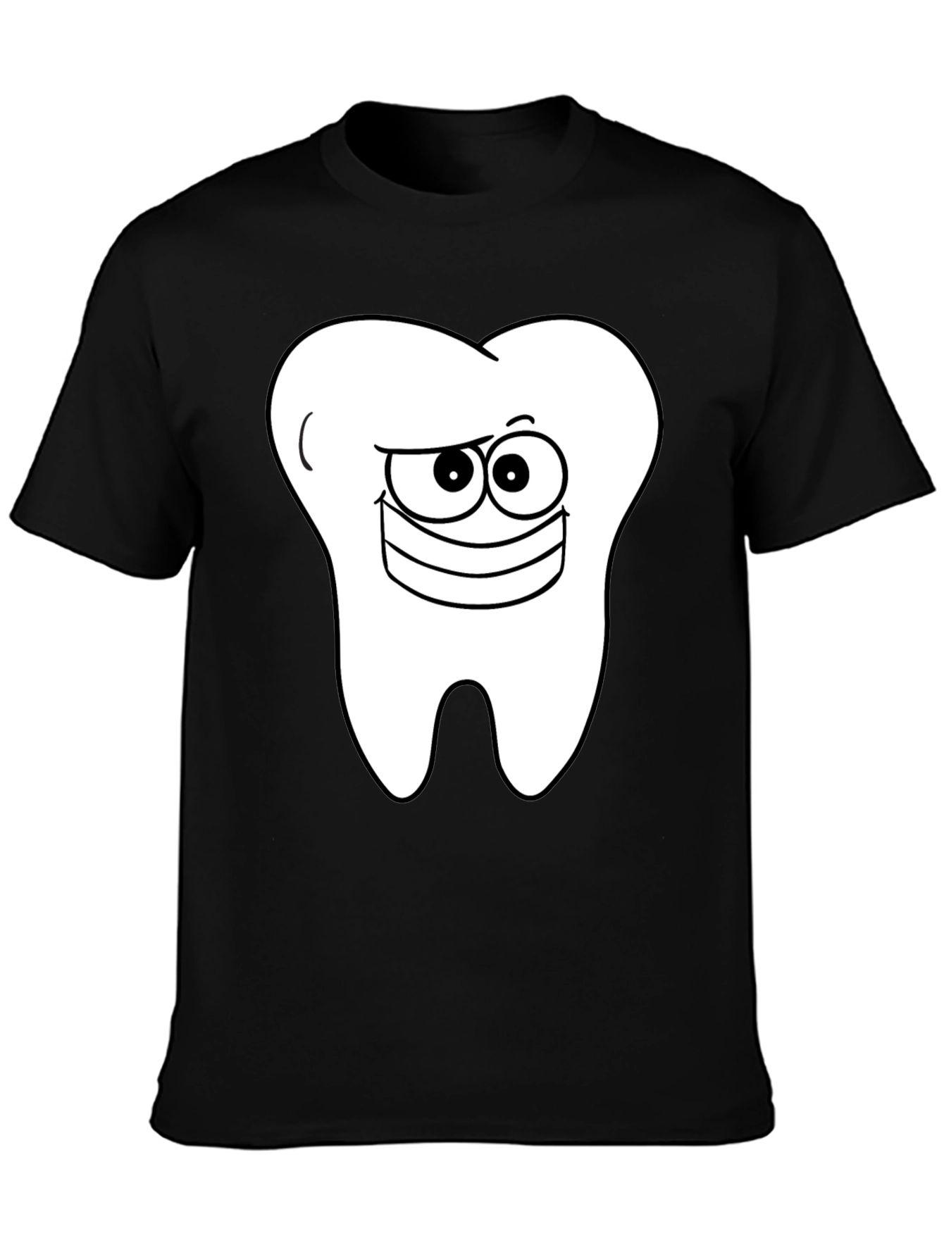 Funny Tooth Graphic T-Shirt - Dental Humor Tee