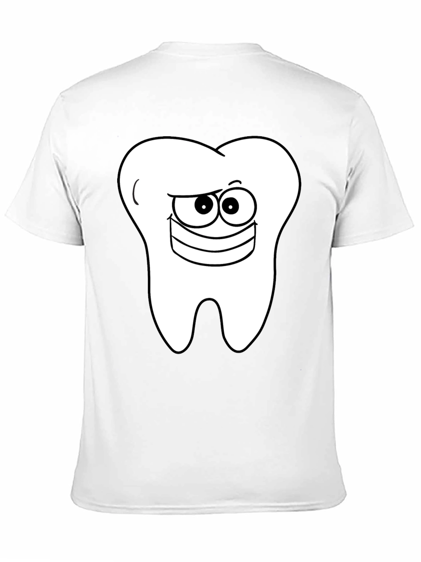Funny Tooth Graphic T-Shirt - Dental Humor Tee