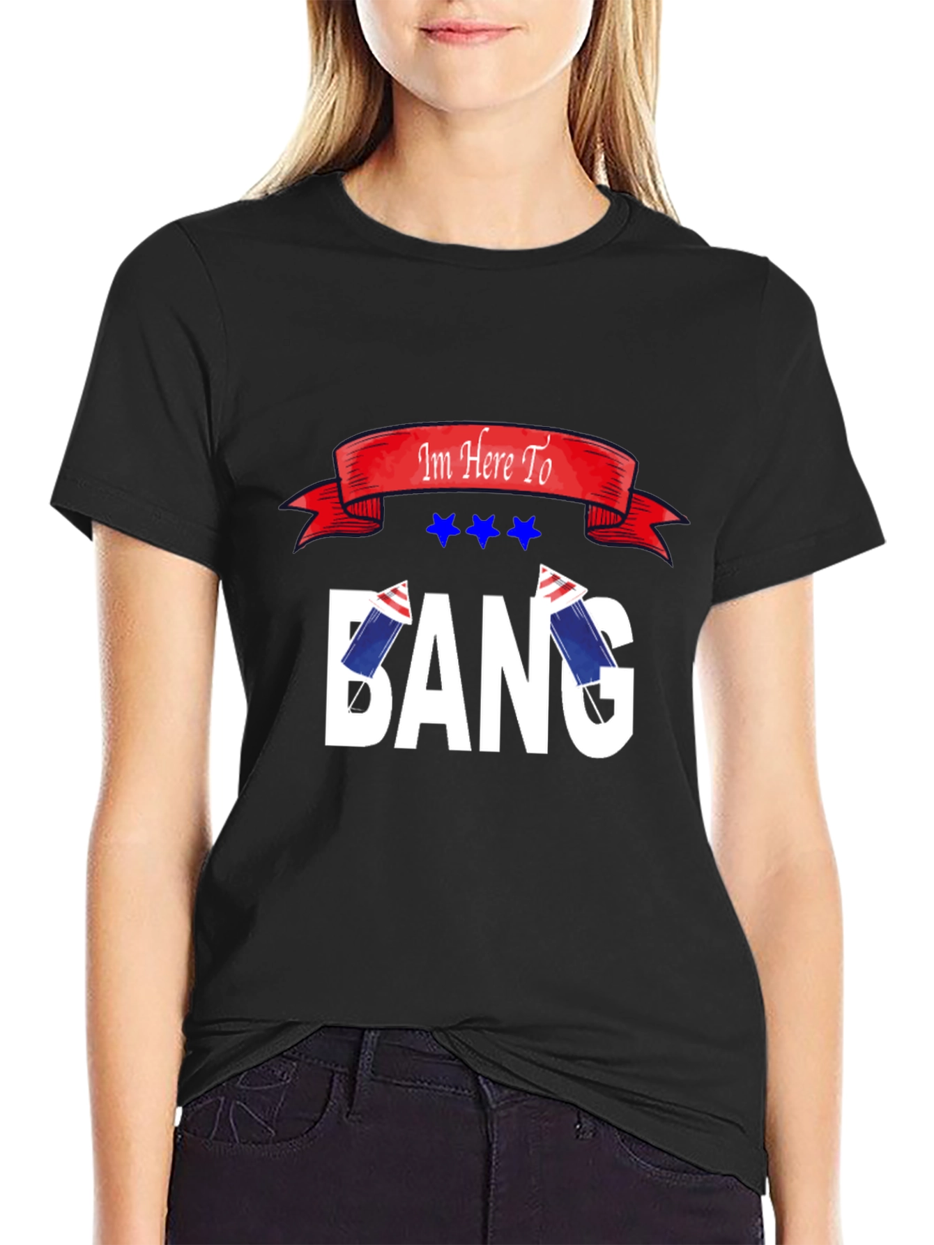 Im Here To Bang T-Shirt