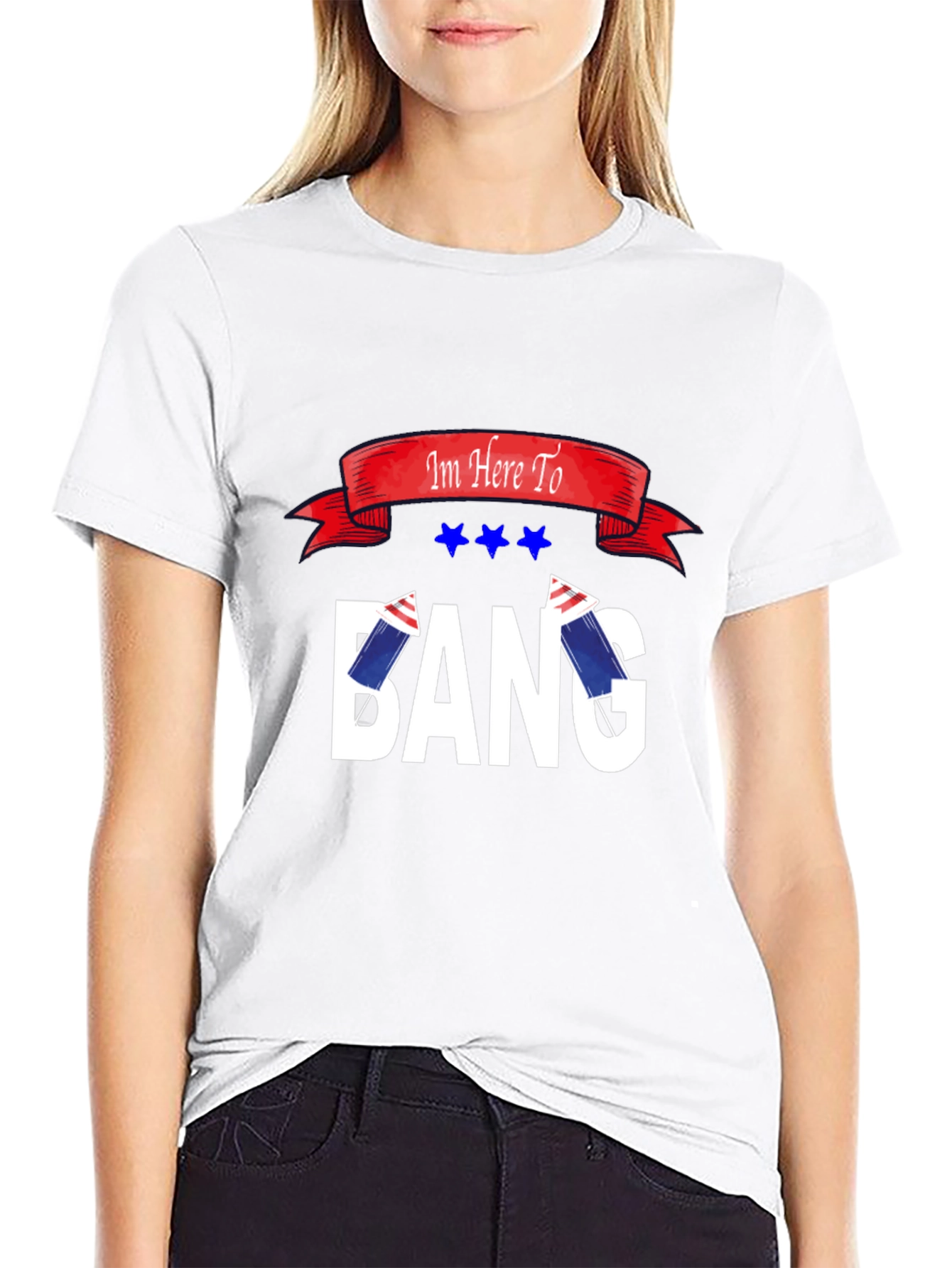 Im Here To Bang T-Shirt