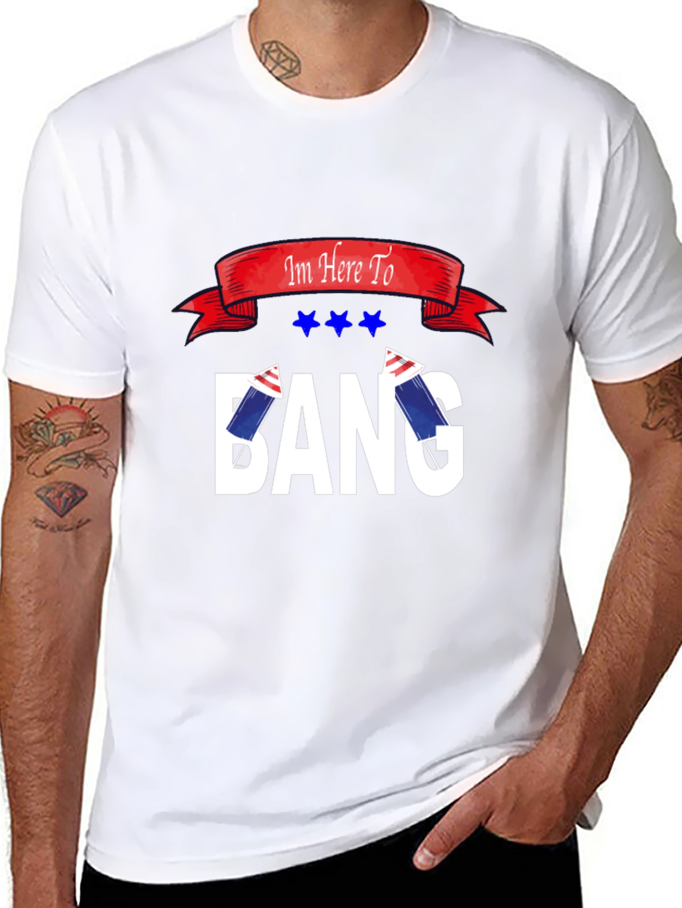 Im Here To Bang T-Shirt