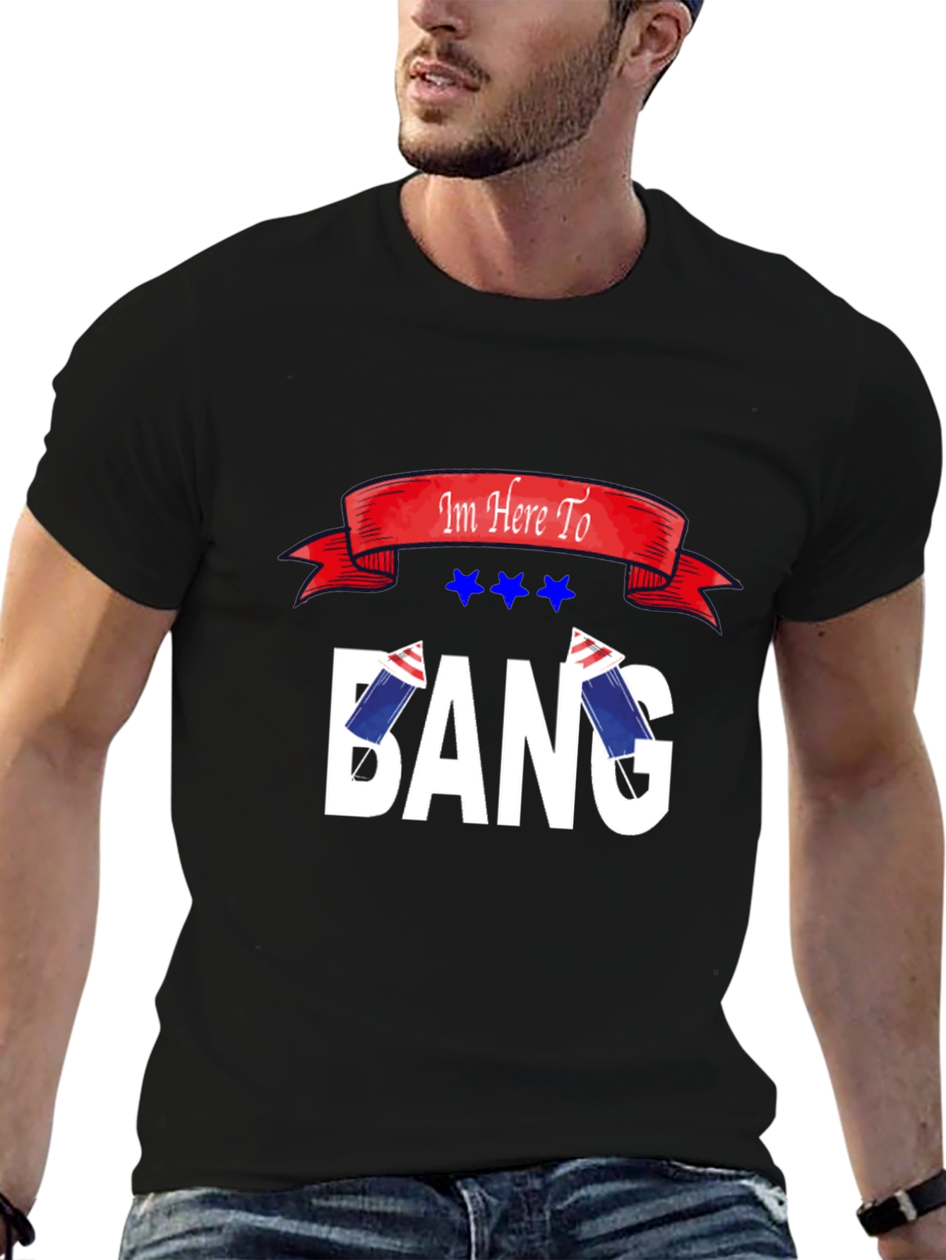 Im Here To Bang T-Shirt