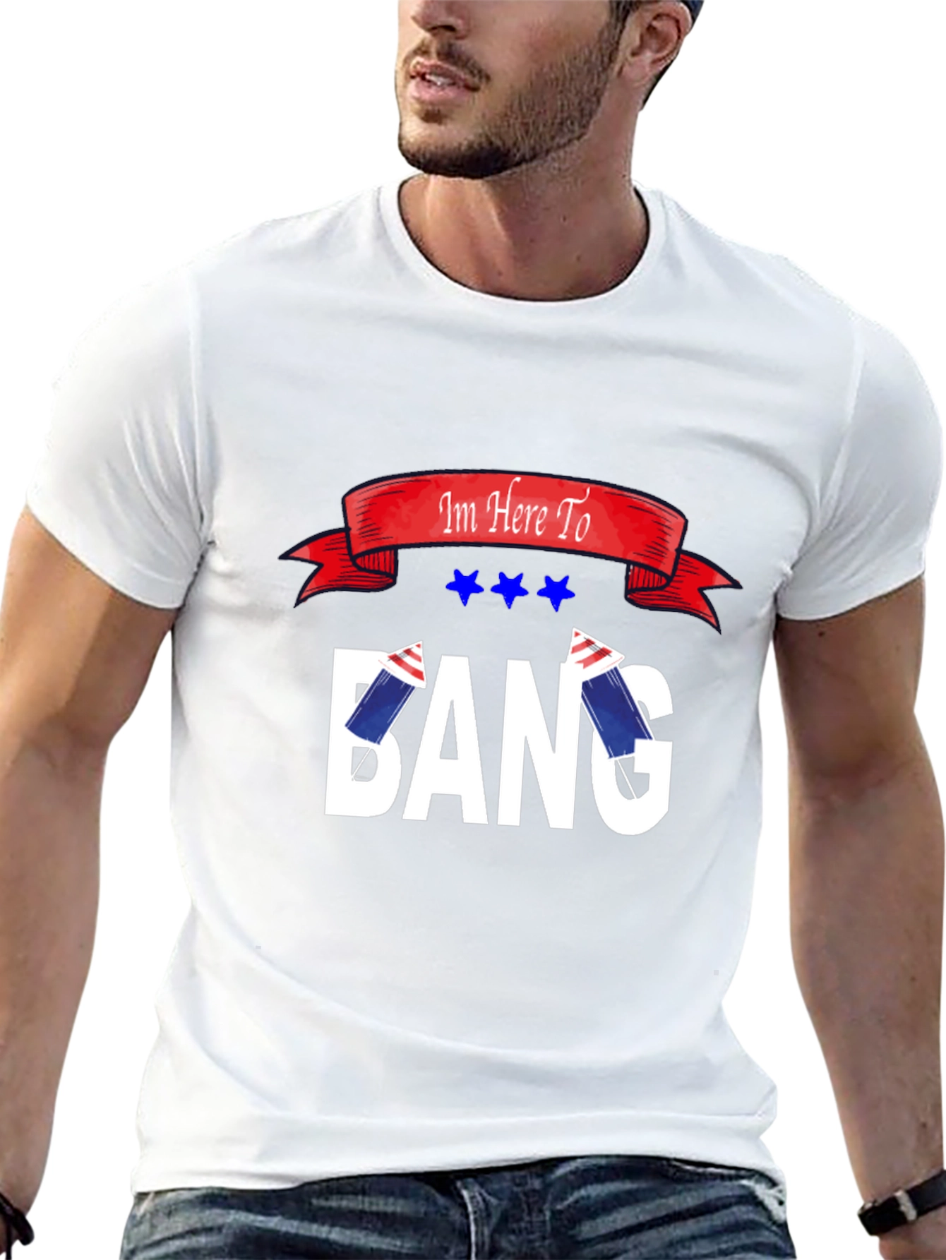 Im Here To Bang T-Shirt