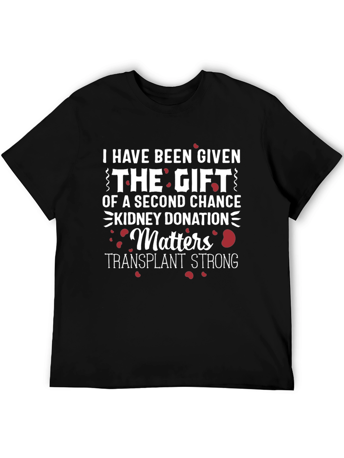Kidney Donation Awareness T-Shirt - Transplant Strong