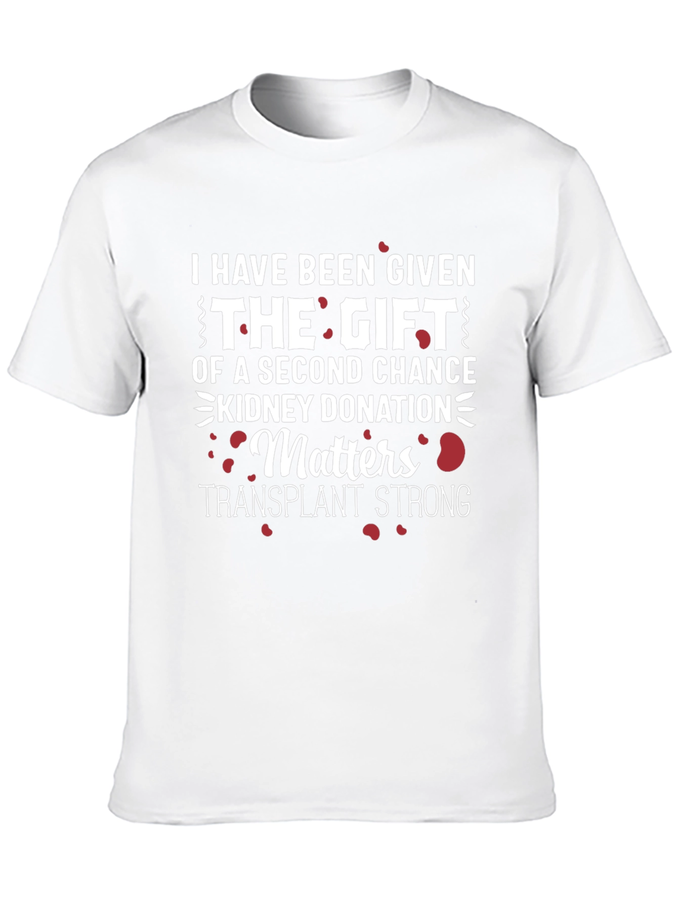 Kidney Donation Awareness T-Shirt - Transplant Strong