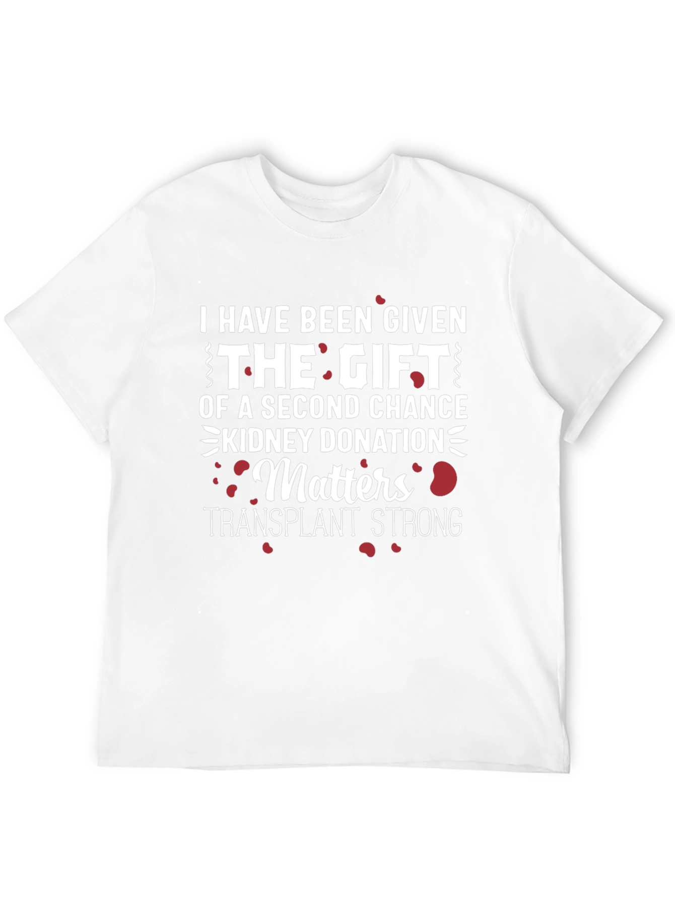 Kidney Donation Awareness T-Shirt - Transplant Strong