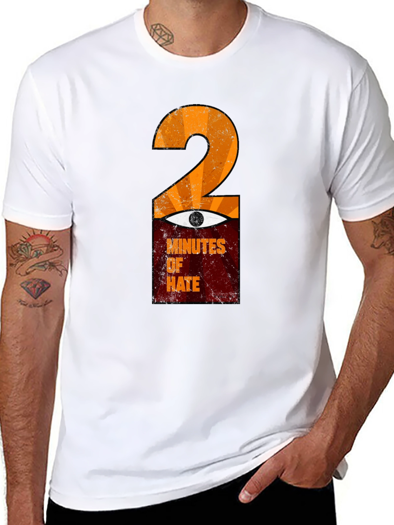 2 Minutes of Hate Graphic T-Shirt