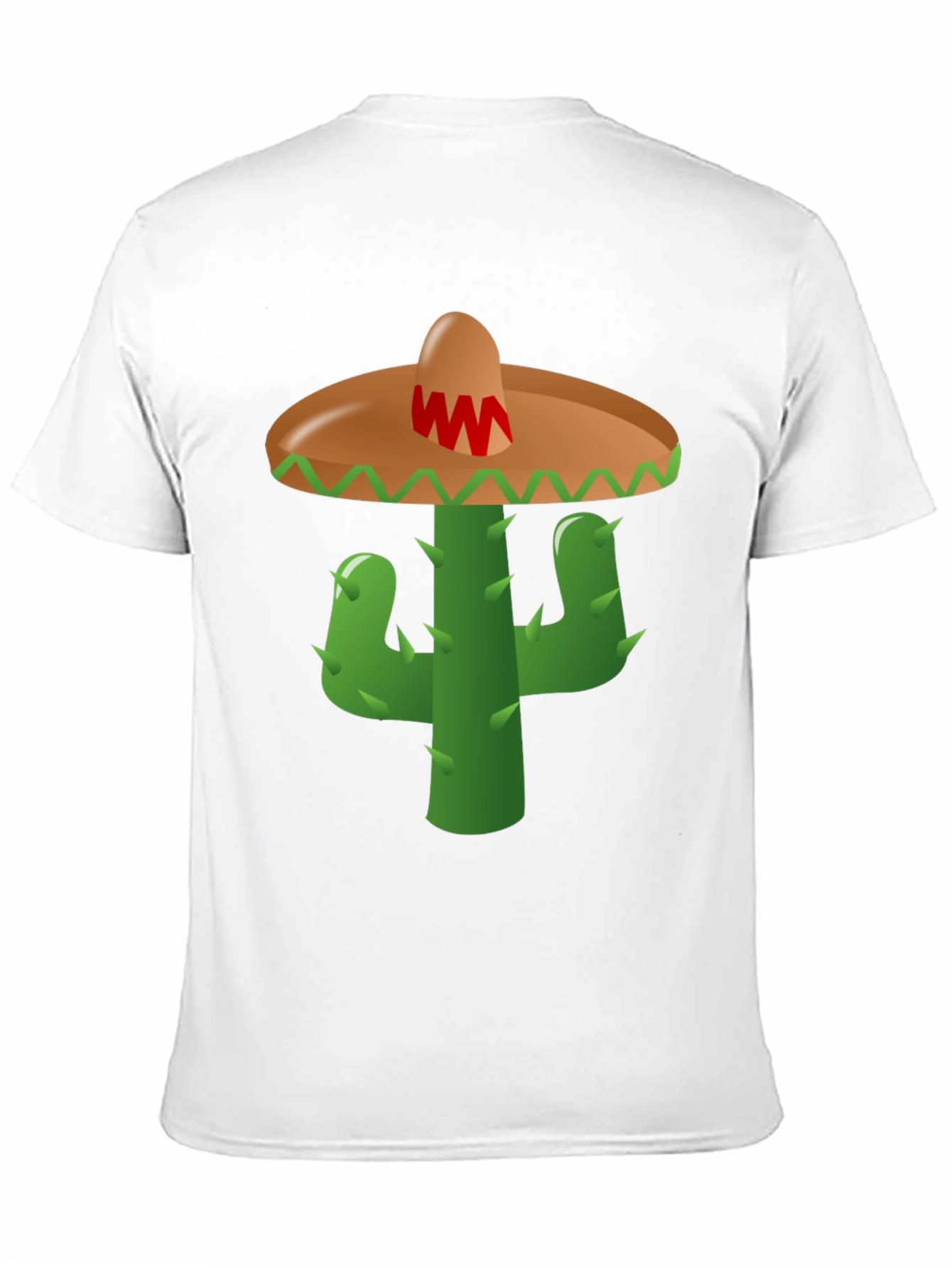 Cactus Sombrero Graphic T-Shirt