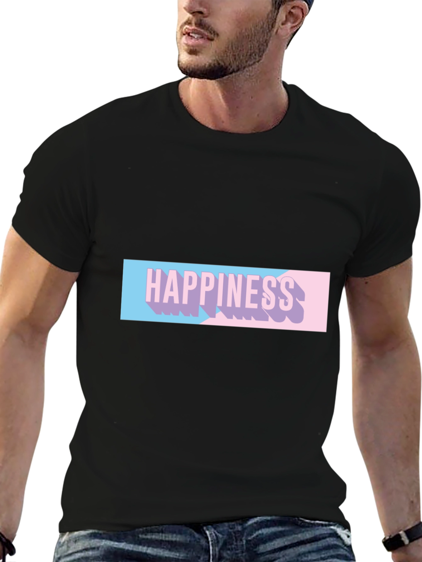 Happiness T-Shirt - Trendy Graphic Tee