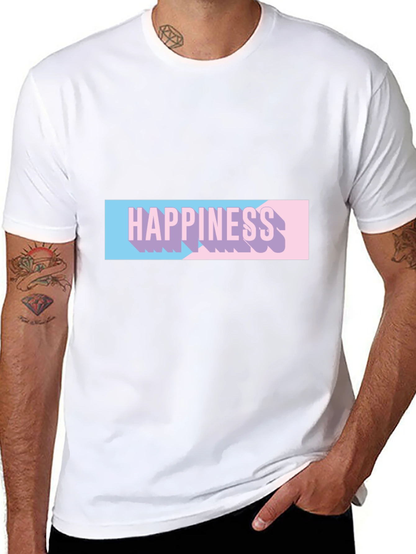 Happiness T-Shirt - Trendy Graphic Tee