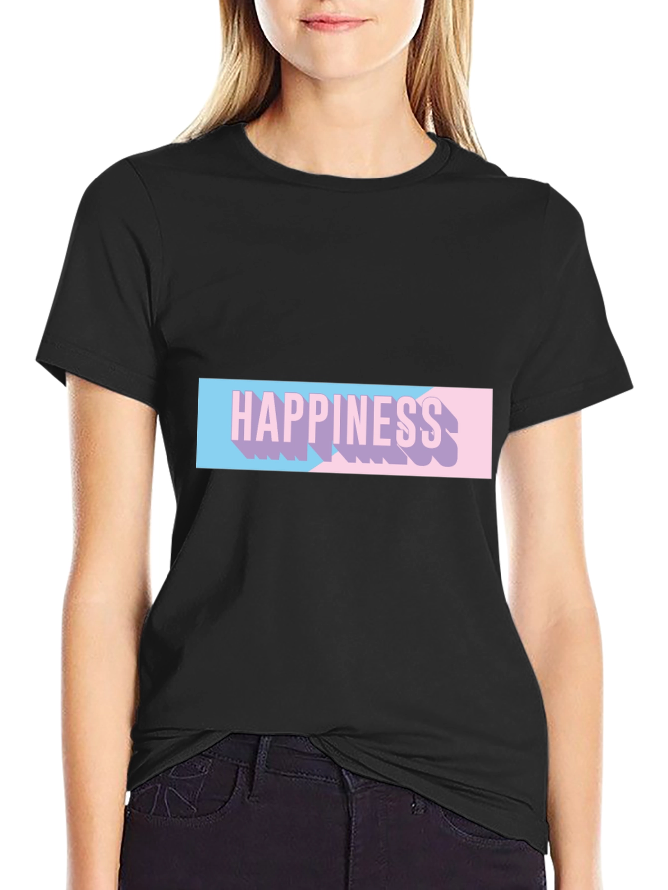 Happiness T-Shirt - Trendy Graphic Tee