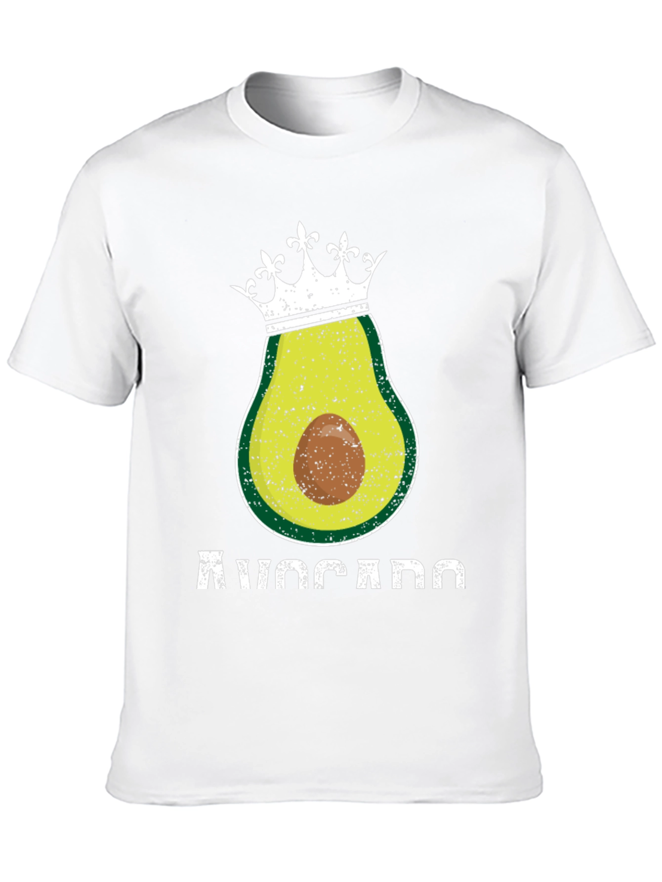 Avocado King T-Shirt - Funny Foodie Tee