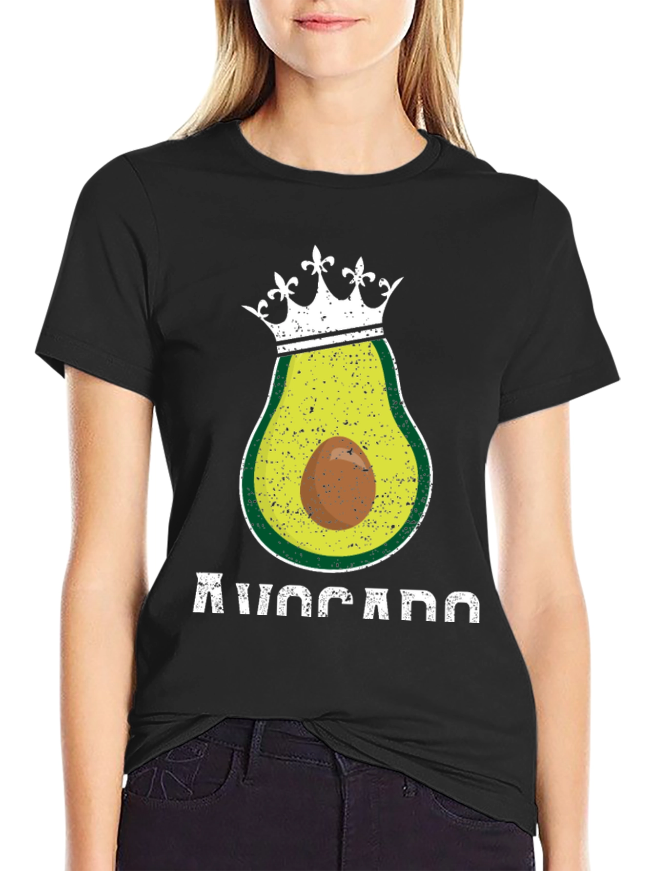 Avocado King T-Shirt - Funny Foodie Tee