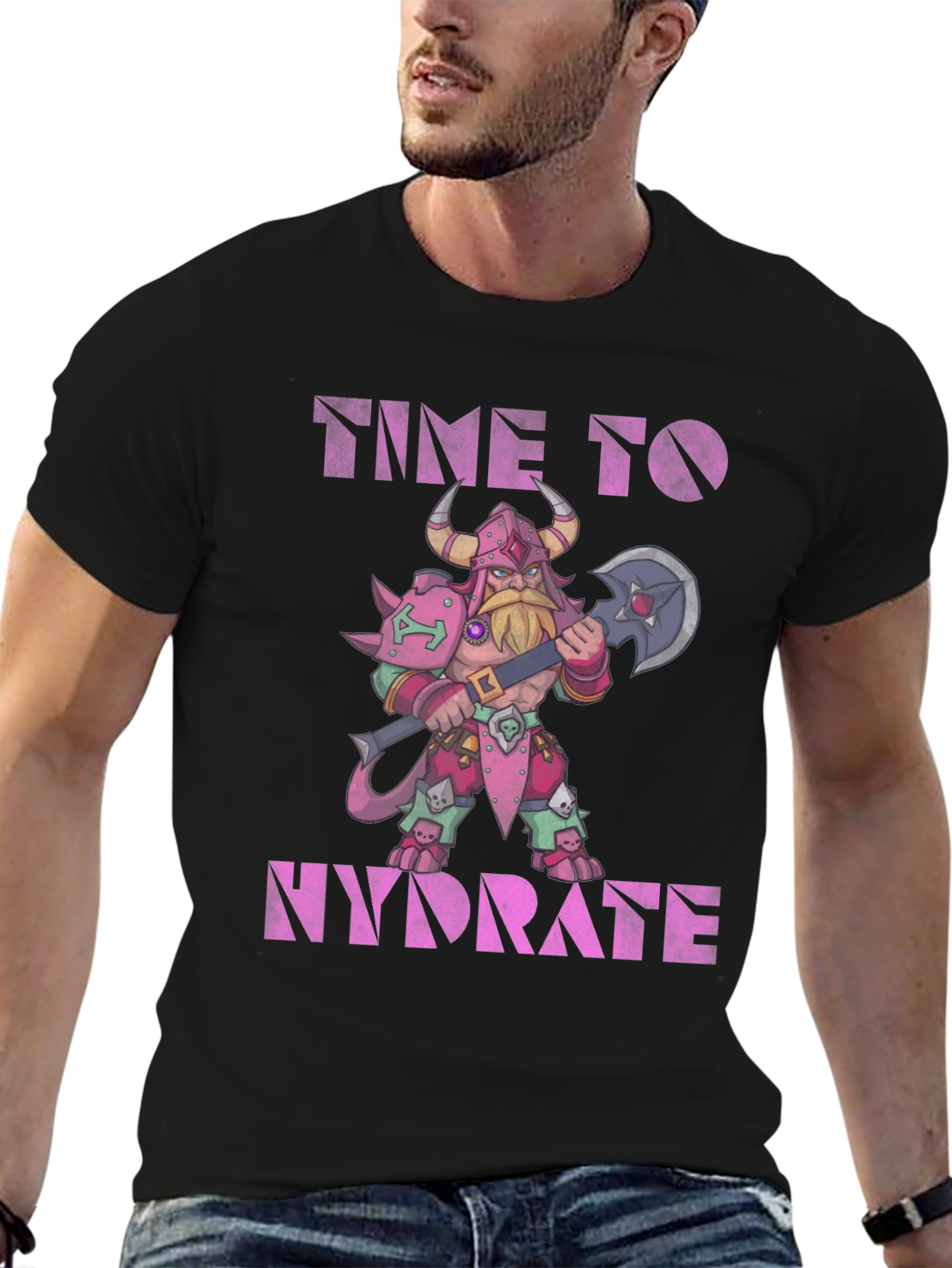 Time to Hydrate Viking T-Shirt