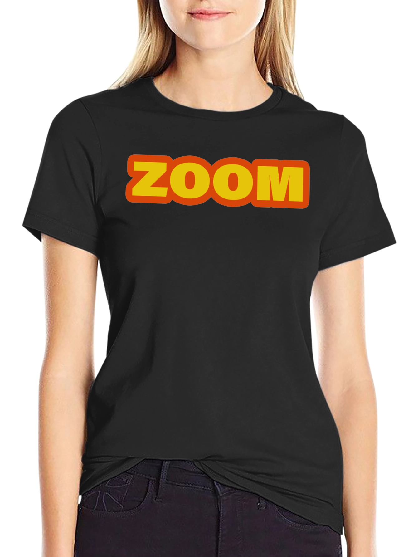 Zoom Graphic Tee - Classic Retro Design