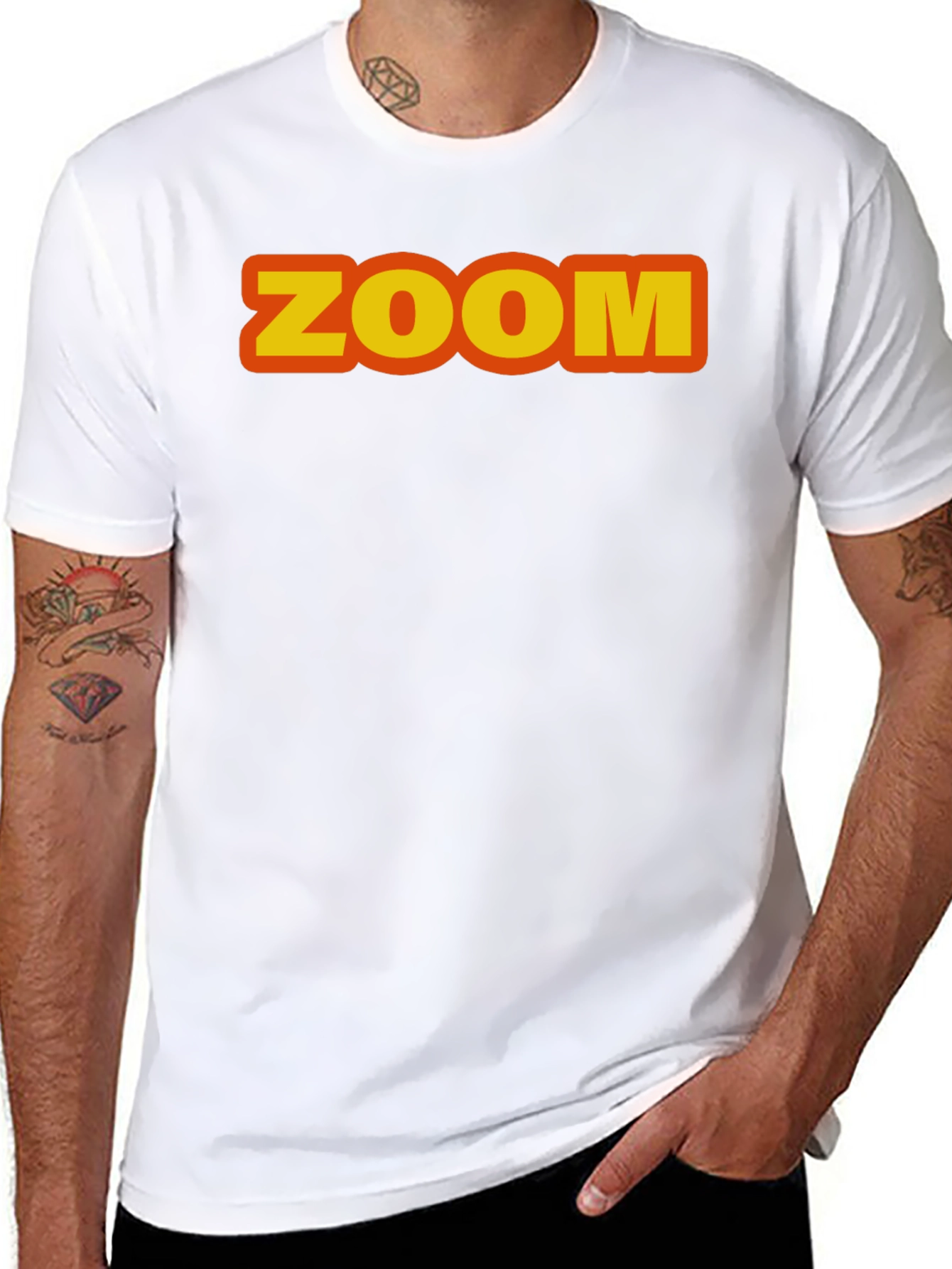 Zoom Graphic Tee - Classic Retro Design