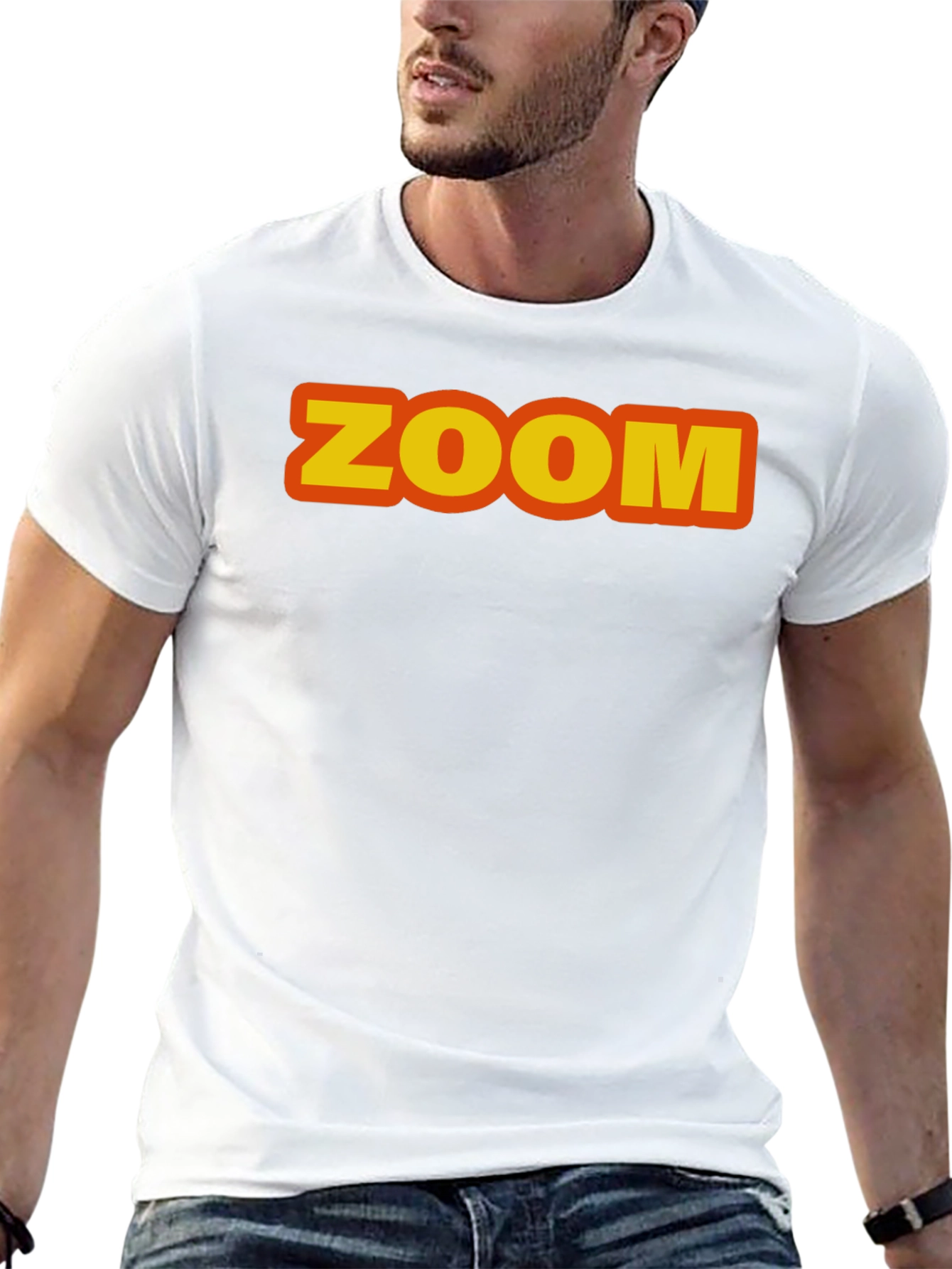 Zoom Graphic Tee - Classic Retro Design