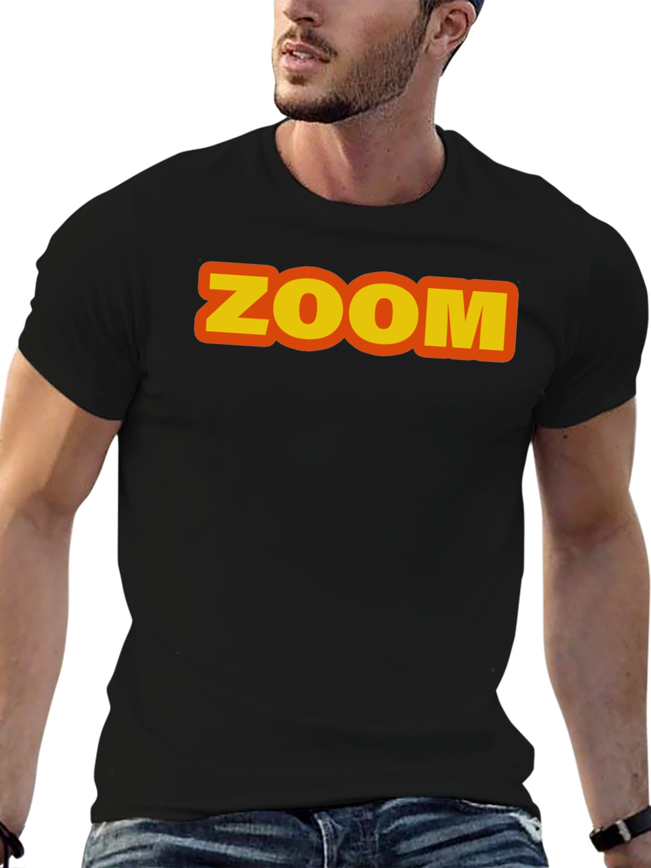 Zoom Graphic Tee - Classic Retro Design