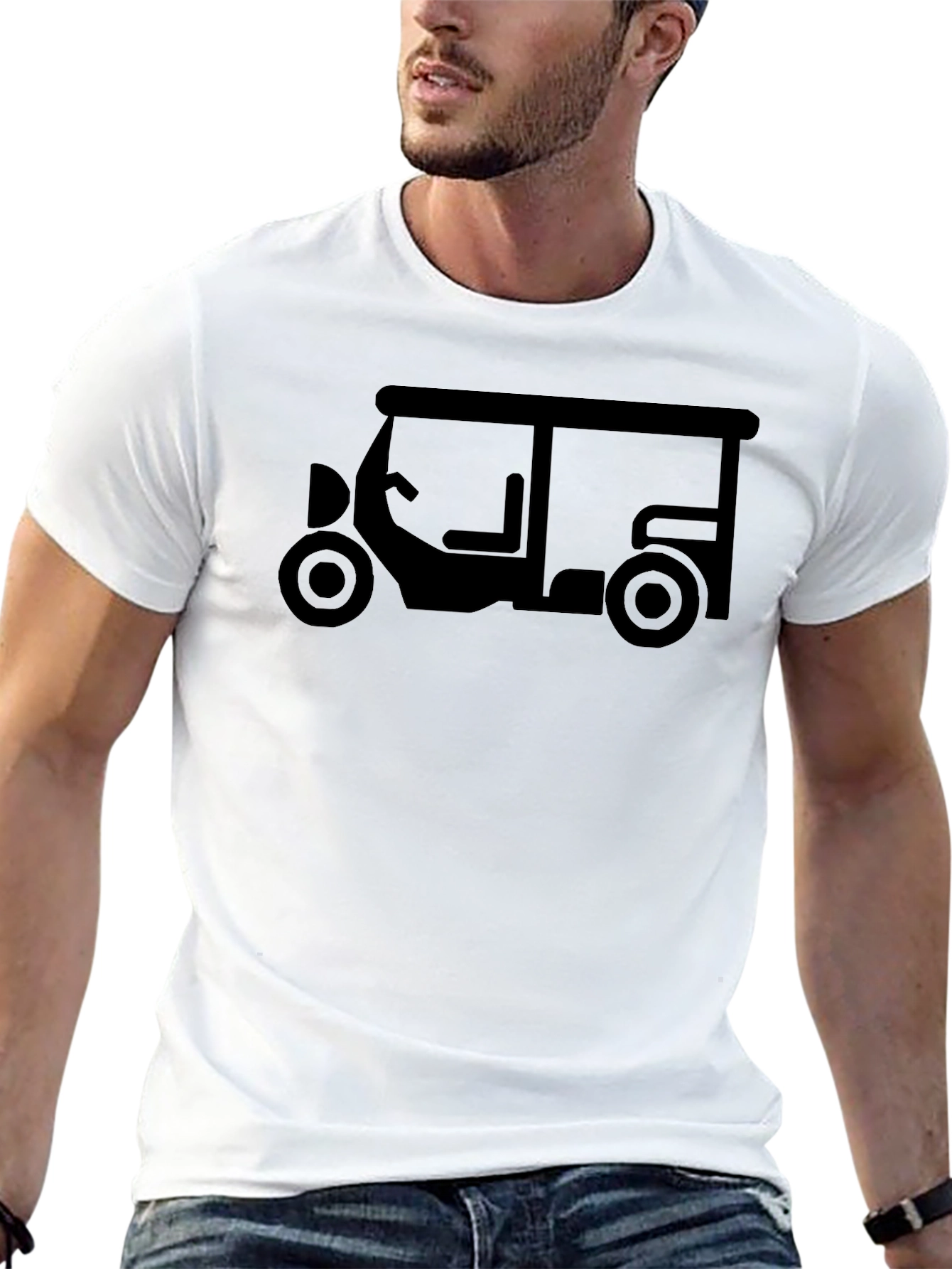 Tuk-Tuk Graphic Tee - Casual Cool